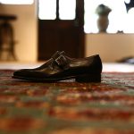 ENZO BONAFE(エンツォボナフェ) 【ART.EB-31】Single Monk Strap Shoes シングルモンクストラップシューズ ANILVEAU ドレスシューズ BLACK (ブラック) made in italy (イタリア製)のイメージ