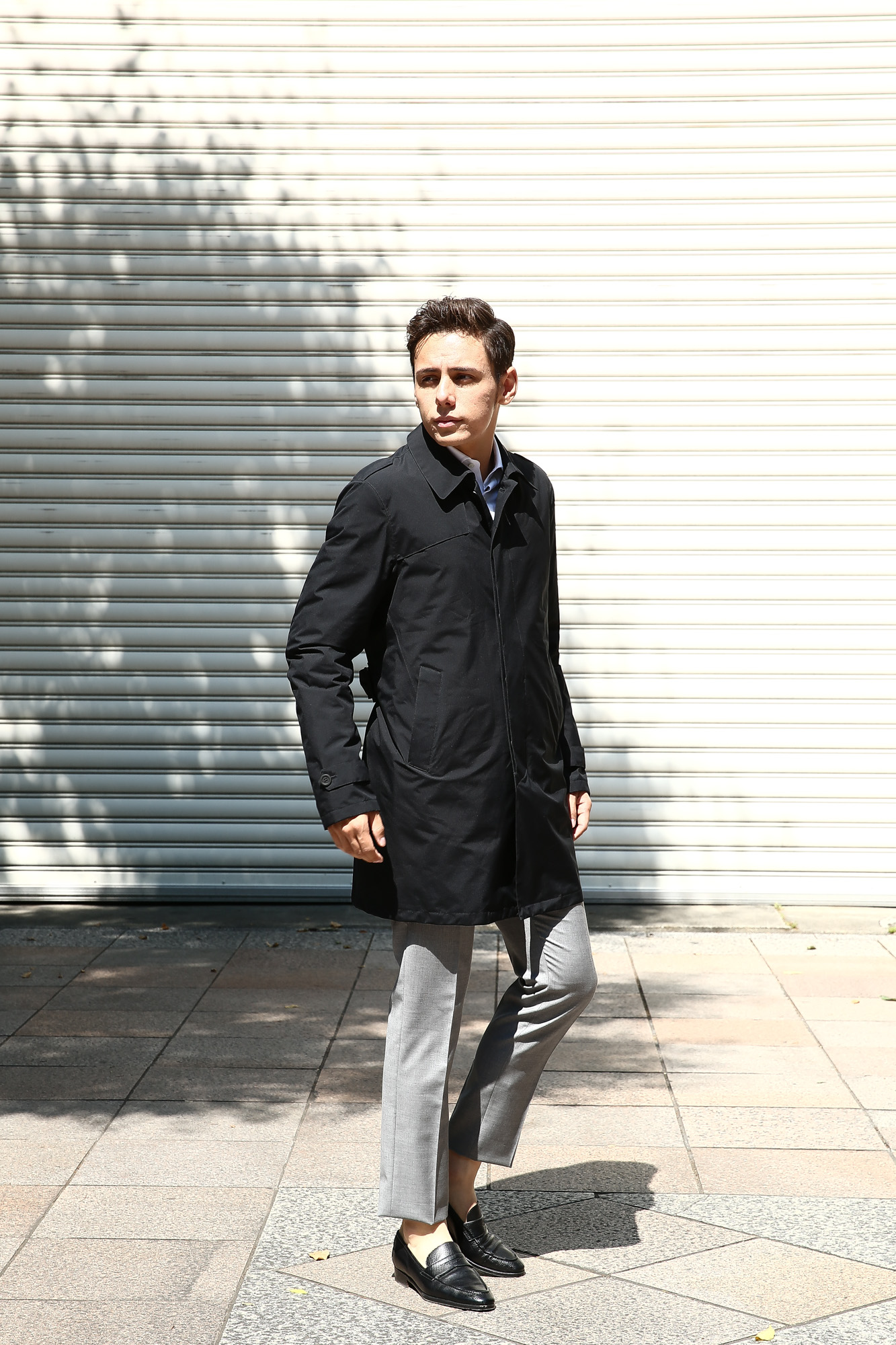 HERNO / ヘルノ】 PI077UL LAMINAR Belted coat (ラミナー ベルテッド