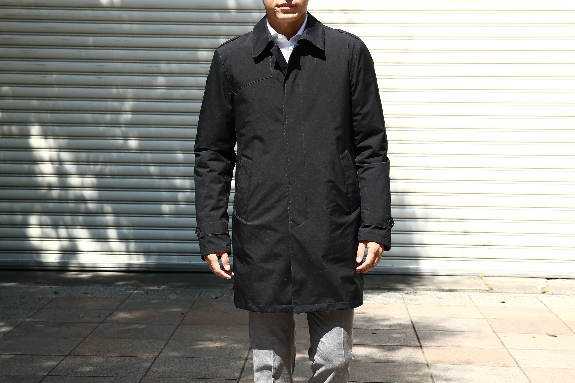 HERNO / ヘルノ】 PI077UL LAMINAR Belted coat (ラミナー ベルテッド