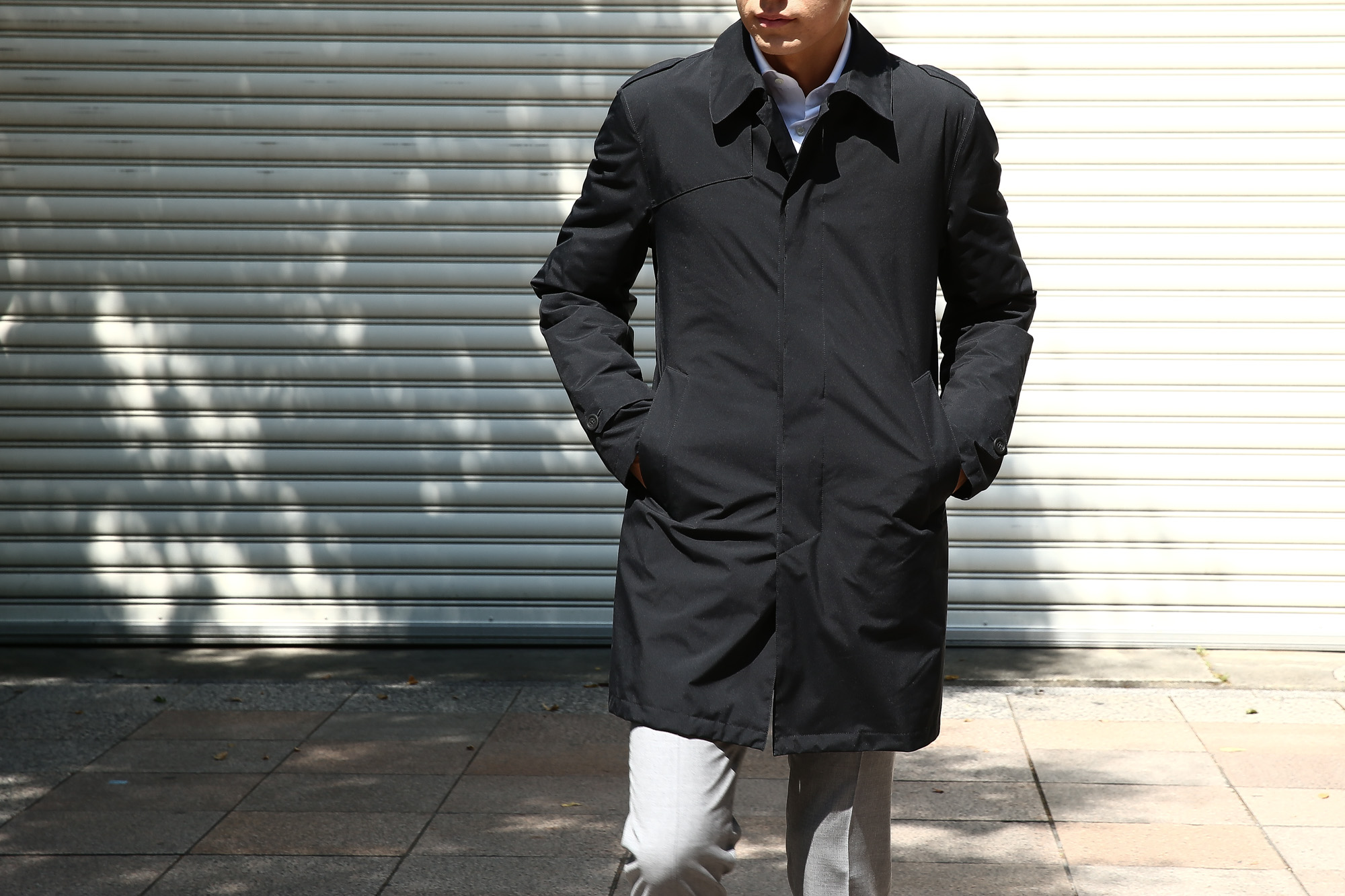 HERNO / Laminar GORETEX ヘルノ ステンカラーダウンコート-