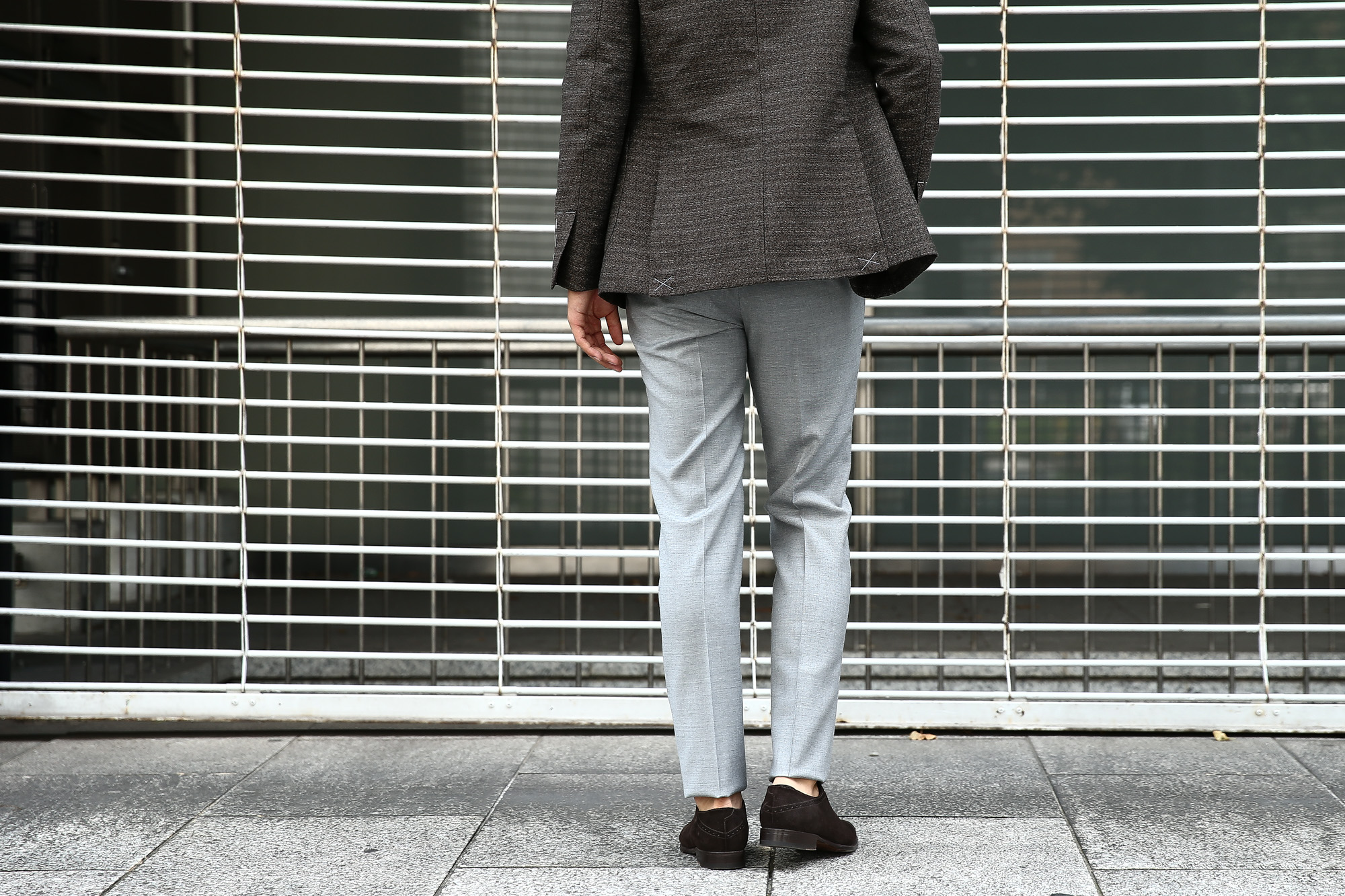 【INCOTEX / インコテックス】 N35 SLIM FIT (1NT035) スリムフィットS110’S HIGH COMFORT BATAVIA ストレッチ サージウール スラックス GRAY (グレー・902) 2017 秋冬新作 incotex インコテックス グレスラ 愛知　名古屋 Alto e Diritto アルト エ デリット