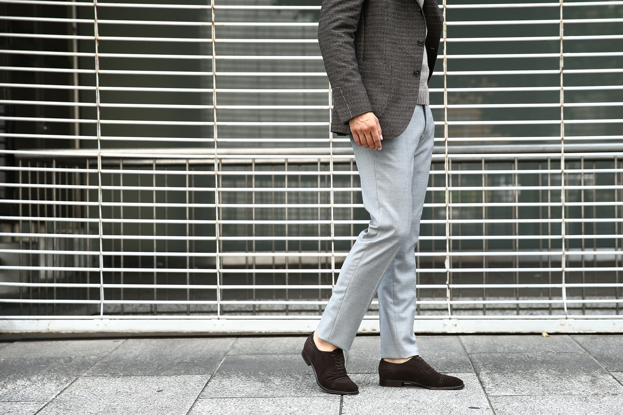 【INCOTEX / インコテックス】 N35 SLIM FIT (1NT035) スリムフィットS110’S HIGH COMFORT BATAVIA ストレッチ サージウール スラックス GRAY (グレー・902) 2017 秋冬新作 incotex インコテックス グレスラ 愛知　名古屋 Alto e Diritto アルト エ デリット