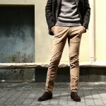 【INCOTEX SLACKS / インコテックススラックス】1ST603 SLIM FIT スリムフィット TRICOCHINO STRETCH ガーメントダイ ストレッチ コットントラウザー チノパンツ BEIGE (ベージュ・523) 2017 秋冬新作のイメージ