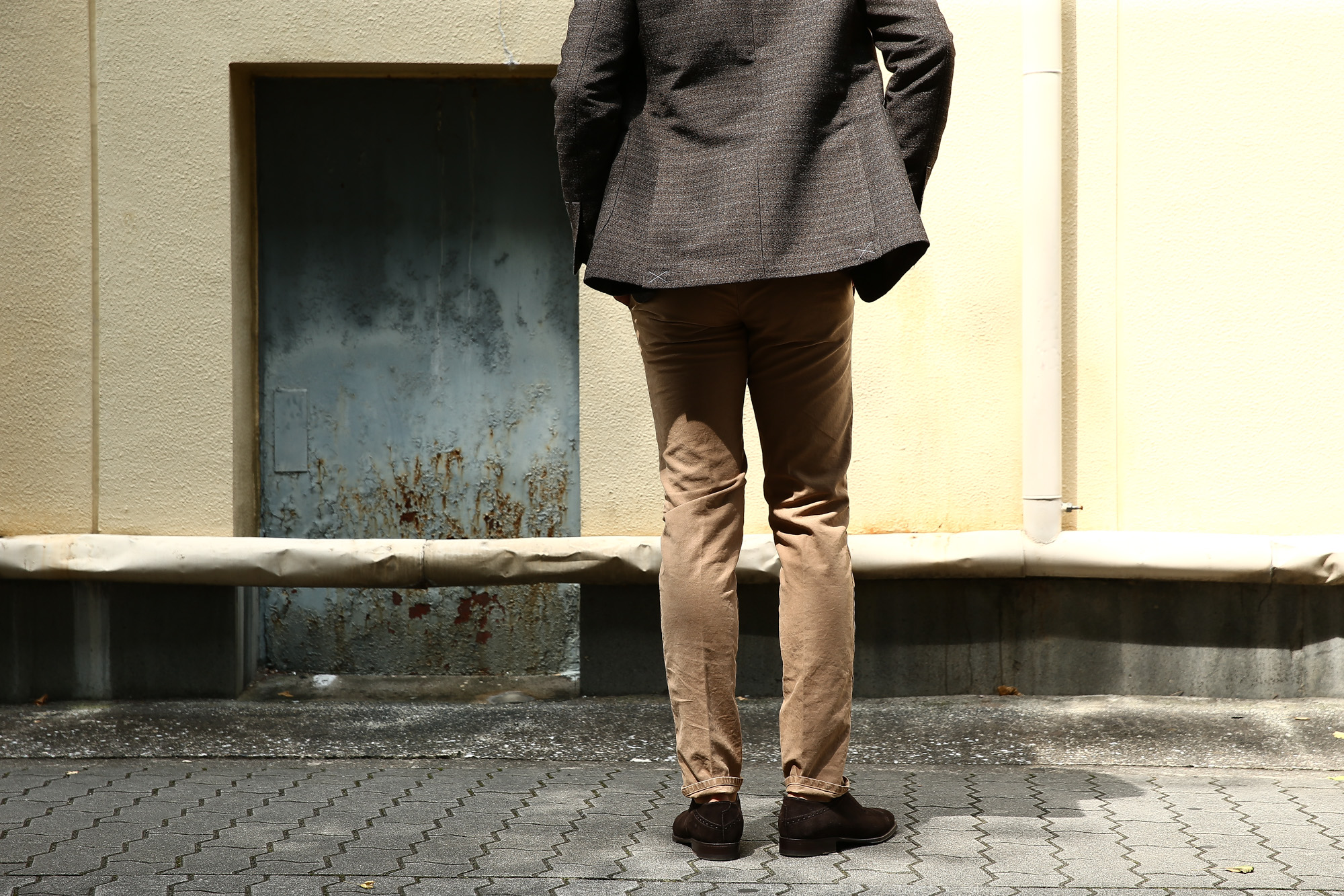 【INCOTEX SLACKS / インコテックススラックス】1ST603 SLIM FIT スリムフィット TRICOCHINO STRETCH ガーメントダイ  ストレッチ コットントラウザー チノパンツ BEIGE (ベージュ・523) 2017 秋冬新作 incotex インコテックス グレスラ 愛知　名古屋 Alto e Diritto アルト エ デリット 27,28,29,30,31,32,33,34