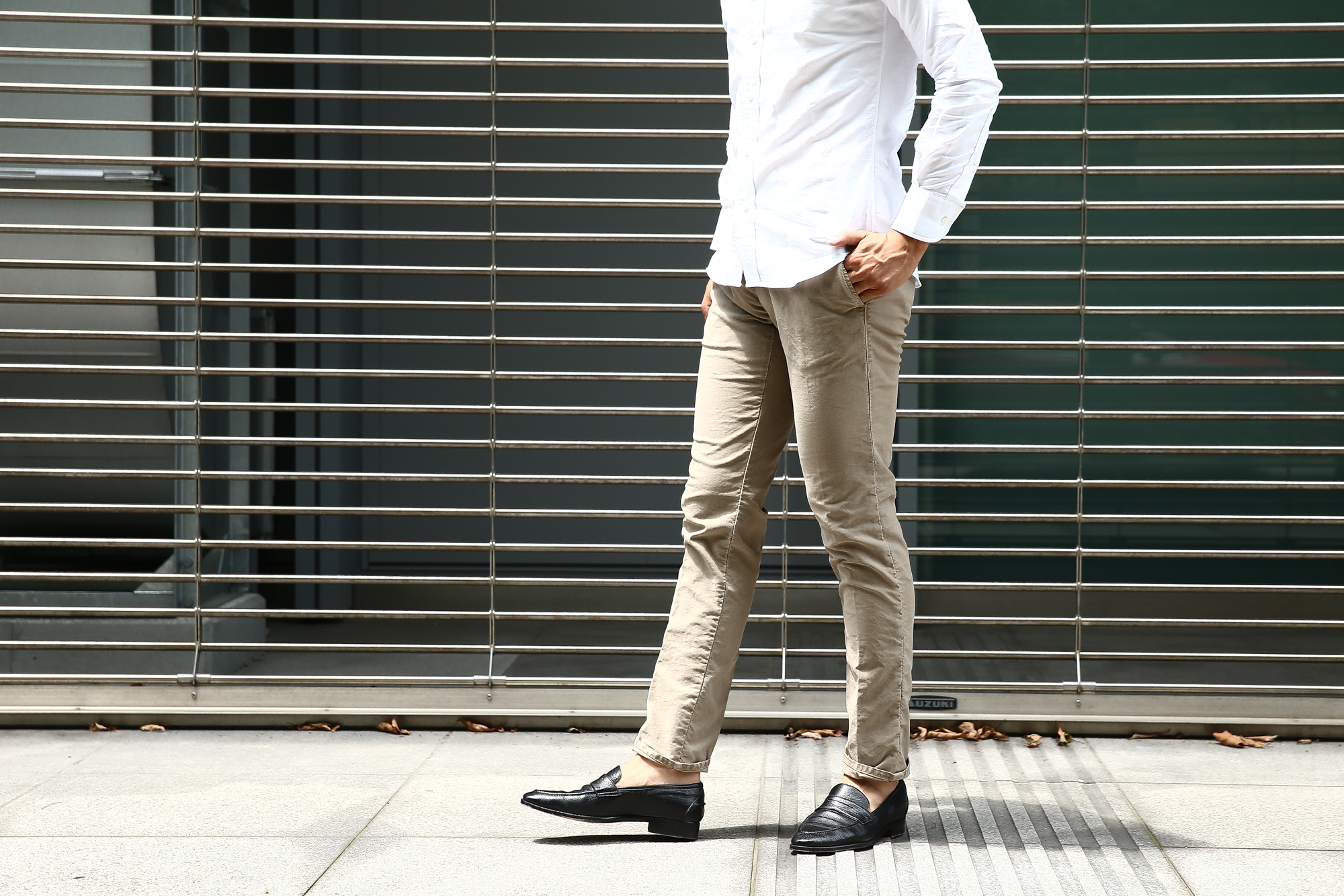 【INCOTEX SLACKS / インコテックススラックス】1ST603 SLIM FIT スリムフィット TRICOCHINO STRETCH ガーメントダイ  ストレッチ コットントラウザー チノパンツ GREGE (グレージュ・421) 2017 秋冬新作 incotex インコテックス グレスラ 愛知　名古屋 Alto e Diritto アルト エ デリット