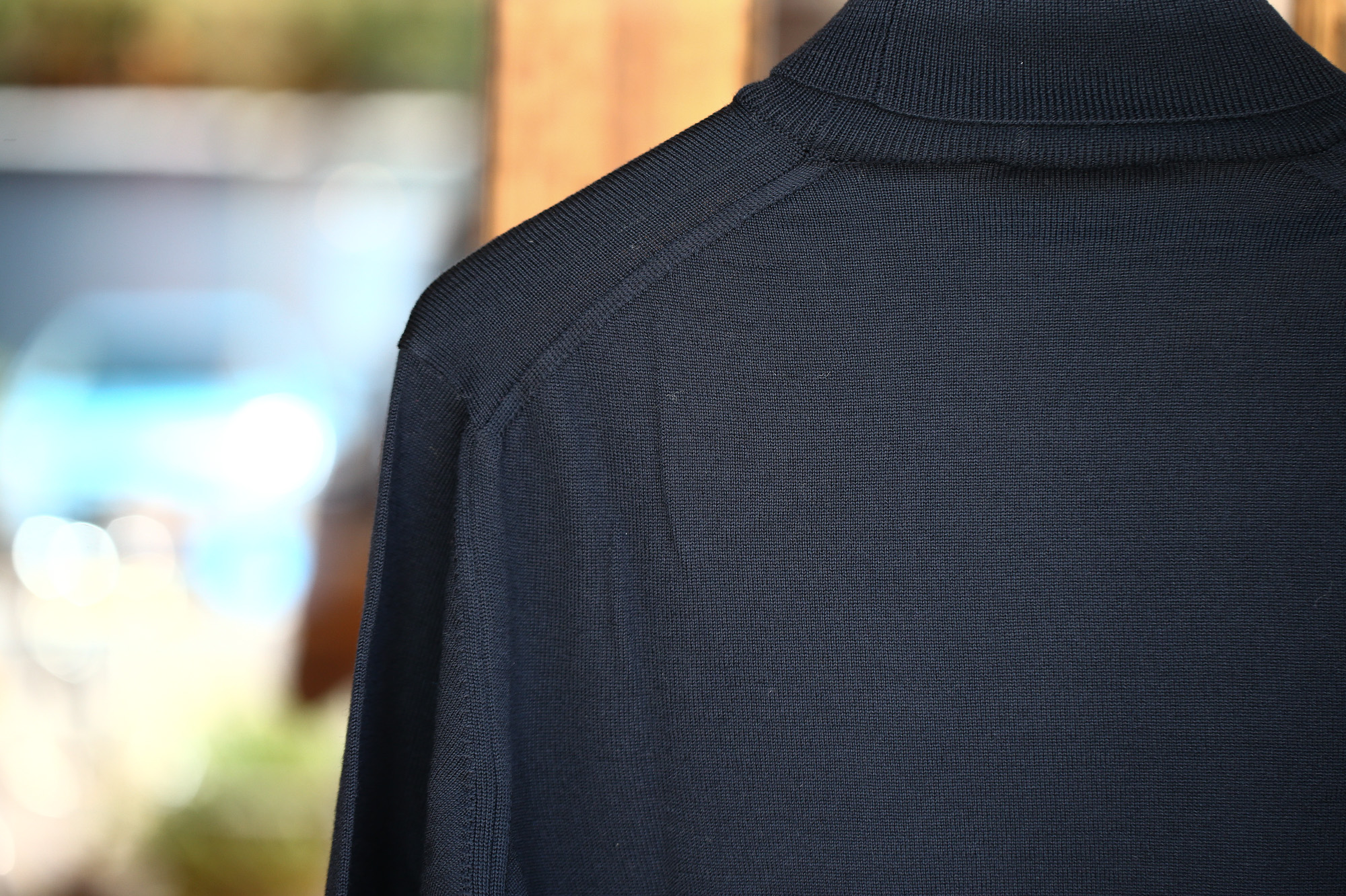 ZANONE (ザノーネ) Turtle Neck Sweater タートルネックセーター VIRGIN WOOL 100% ヴァージンウール100% ハイゲージウールニットセーター NAVY (ネイビー・Z1375) made in italy (イタリア製) 2017 秋冬新作 zanone ザノーネ タートルネック 愛知 名古屋 Alto e Diritto アルト エ デリット タートル