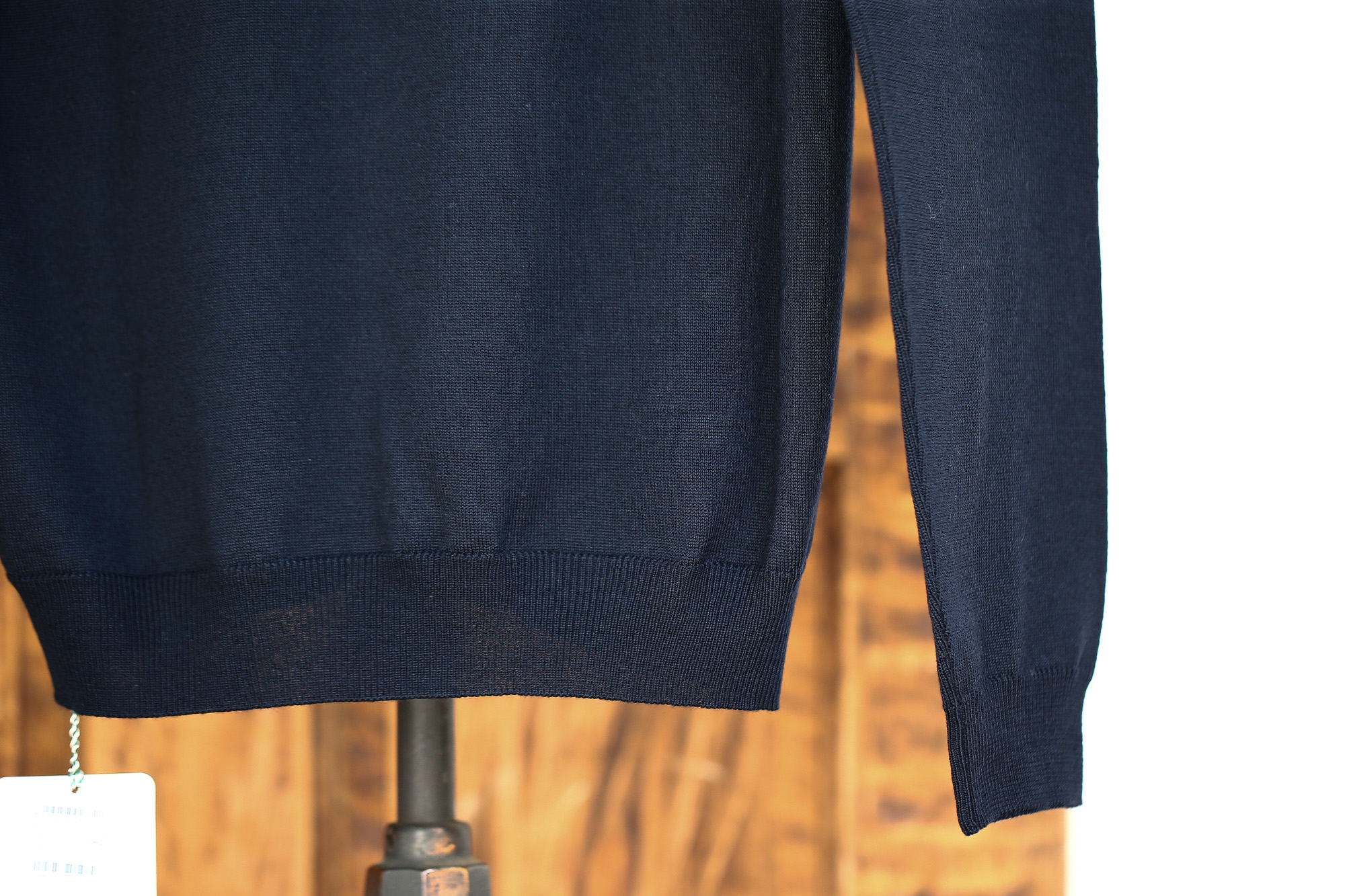 ZANONE (ザノーネ) Turtle Neck Sweater タートルネックセーター VIRGIN WOOL 100% ヴァージンウール100% ハイゲージウールニットセーター NAVY (ネイビー・Z1375) made in italy (イタリア製) 2017 秋冬新作 zanone ザノーネ タートルネック 愛知 名古屋 Alto e Diritto アルト エ デリット タートル