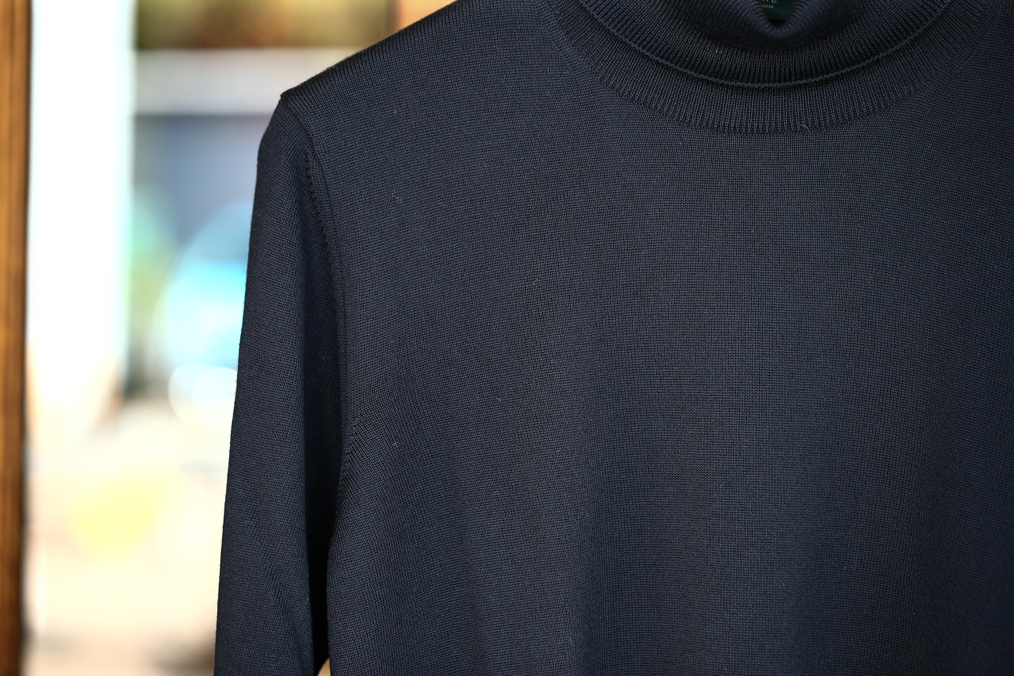 ZANONE (ザノーネ) Turtle Neck Sweater タートルネックセーター VIRGIN WOOL 100% ヴァージンウール100% ハイゲージウールニットセーター NAVY (ネイビー・Z1375) made in italy (イタリア製) 2017 秋冬新作 zanone ザノーネ タートルネック 愛知 名古屋 Alto e Diritto アルト エ デリット タートル