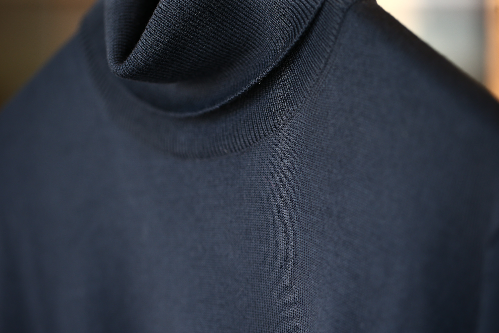 ZANONE (ザノーネ) Turtle Neck Sweater タートルネックセーター VIRGIN WOOL 100% ヴァージンウール100% ハイゲージウールニットセーター NAVY (ネイビー・Z1375) made in italy (イタリア製) 2017 秋冬新作 zanone ザノーネ タートルネック 愛知 名古屋 Alto e Diritto アルト エ デリット タートル