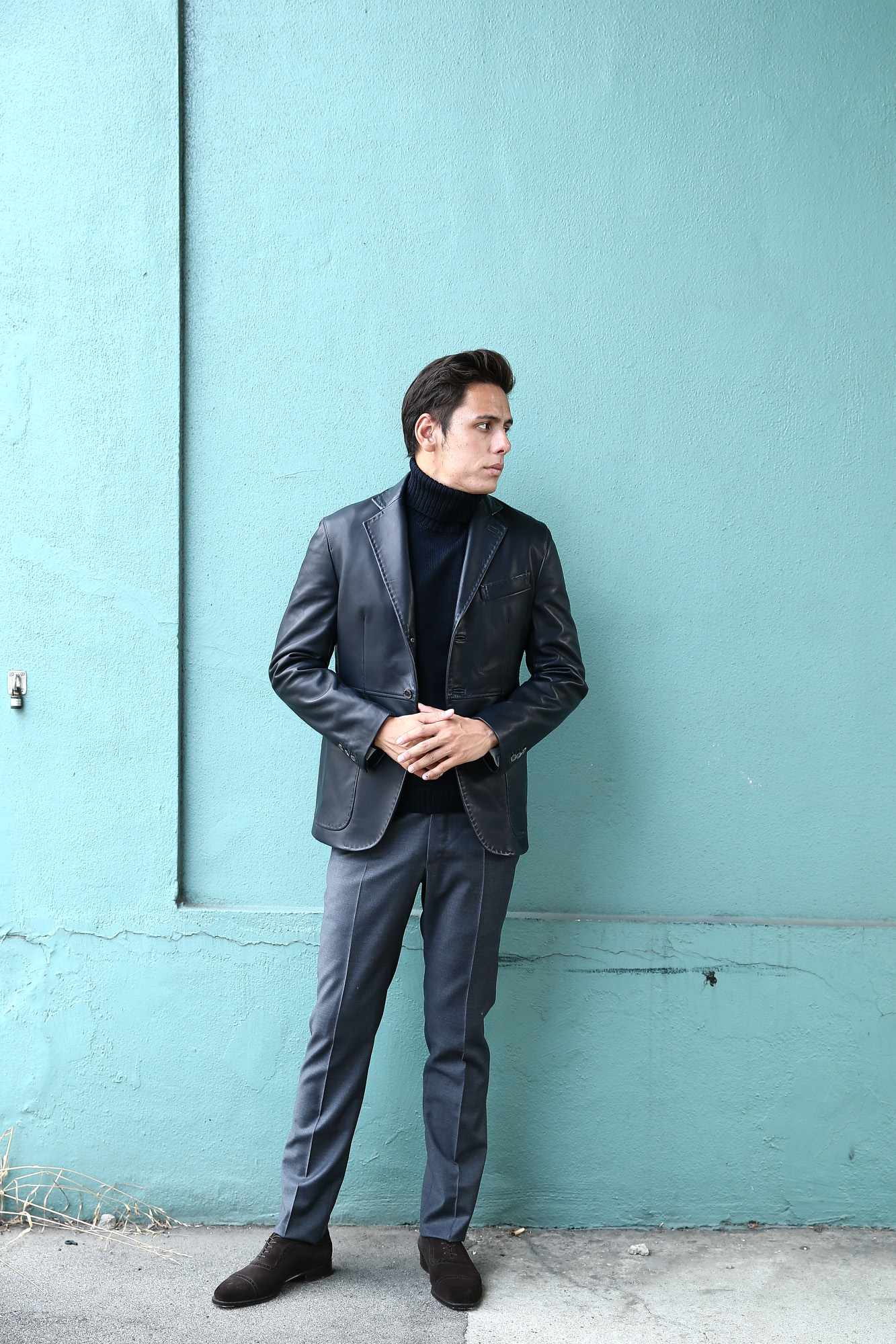 CINQUANTA (チンクアンタ) H613 SINGLE TAILORED JACKET CAVALLO