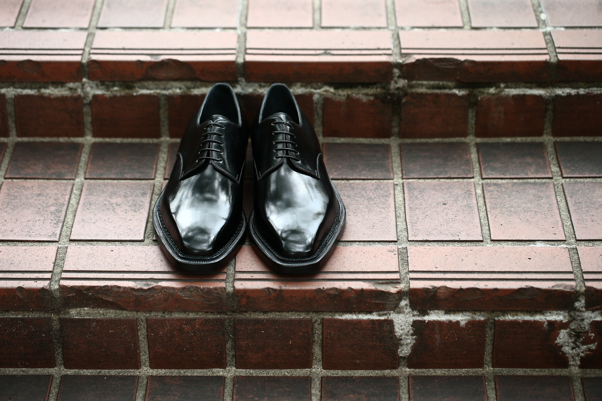 ENZO BONAFE(エンツォボナフェ) 【3720】Plane Toe Dress Shoes プレーントゥー Horween Shell Cordovan leather ホーウィンシェル コードバンレザー 【コードヴァン】ドレスシューズ NERO(ブラック) made in italy (イタリア製) 2017 秋冬新作 enzobonafe エンツォボナフェ 愛知 名古屋 Alto e Diritto アルト エ デリット 5.5,6,6.5,7,7.5,8,8.5,9,9.5