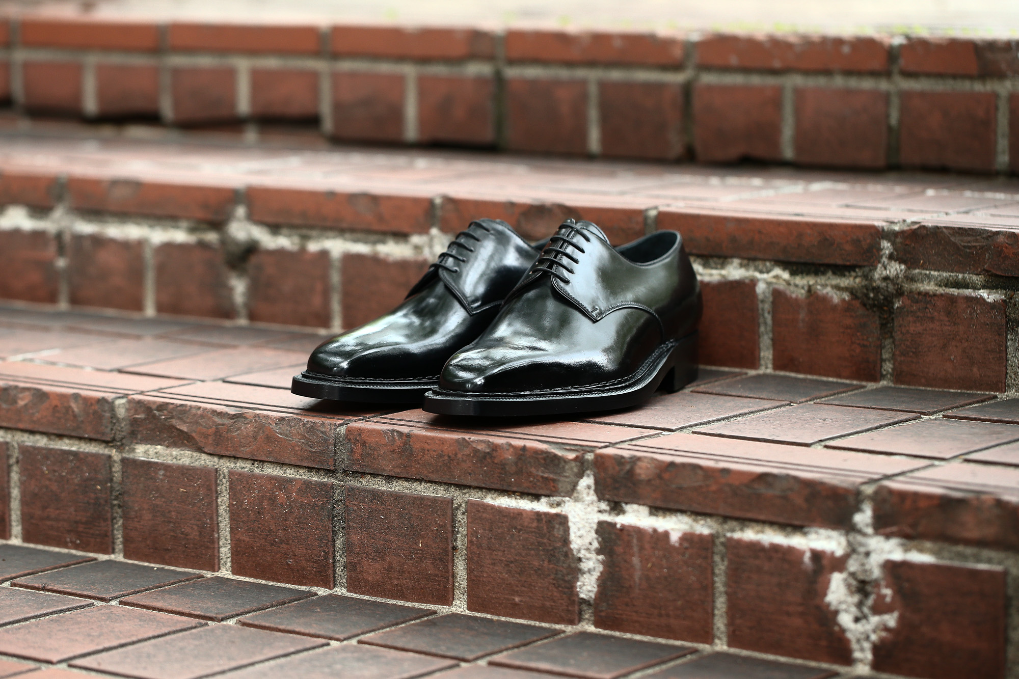 ENZO BONAFE(エンツォボナフェ) 【3720】Plane Toe Dress Shoes プレーントゥー Horween Shell Cordovan leather ホーウィンシェル コードバンレザー 【コードヴァン】ドレスシューズ NERO(ブラック) made in italy (イタリア製) 2017 秋冬新作 enzobonafe エンツォボナフェ 愛知 名古屋 Alto e Diritto アルト エ デリット 5.5,6,6.5,7,7.5,8,8.5,9,9.5