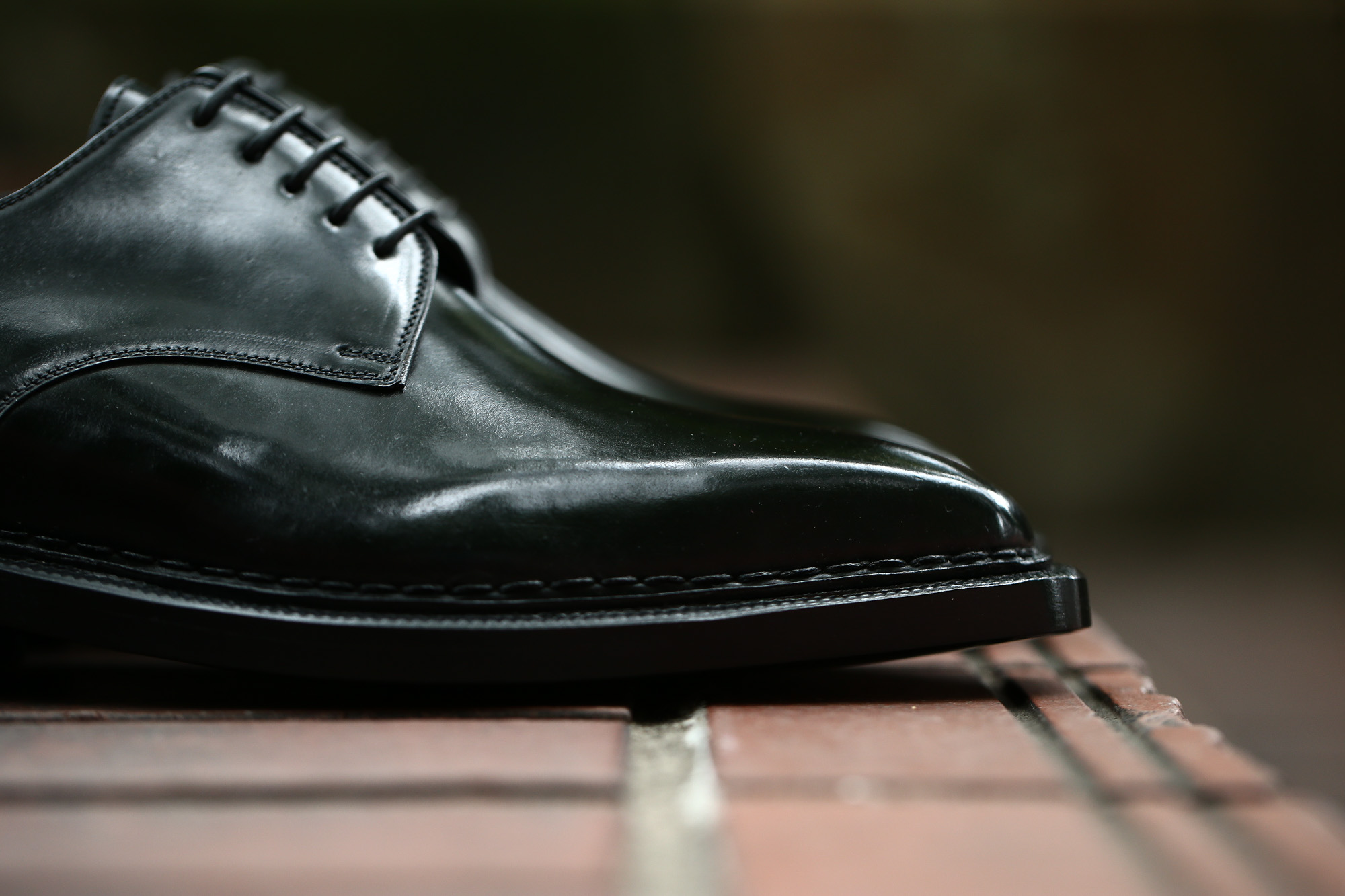 ENZO BONAFE(エンツォボナフェ) 【3720】Plane Toe Dress Shoes プレーントゥー Horween Shell Cordovan leather ホーウィンシェル コードバンレザー 【コードヴァン】ドレスシューズ NERO(ブラック) made in italy (イタリア製) 2017 秋冬新作 enzobonafe エンツォボナフェ 愛知 名古屋 Alto e Diritto アルト エ デリット 5.5,6,6.5,7,7.5,8,8.5,9,9.5