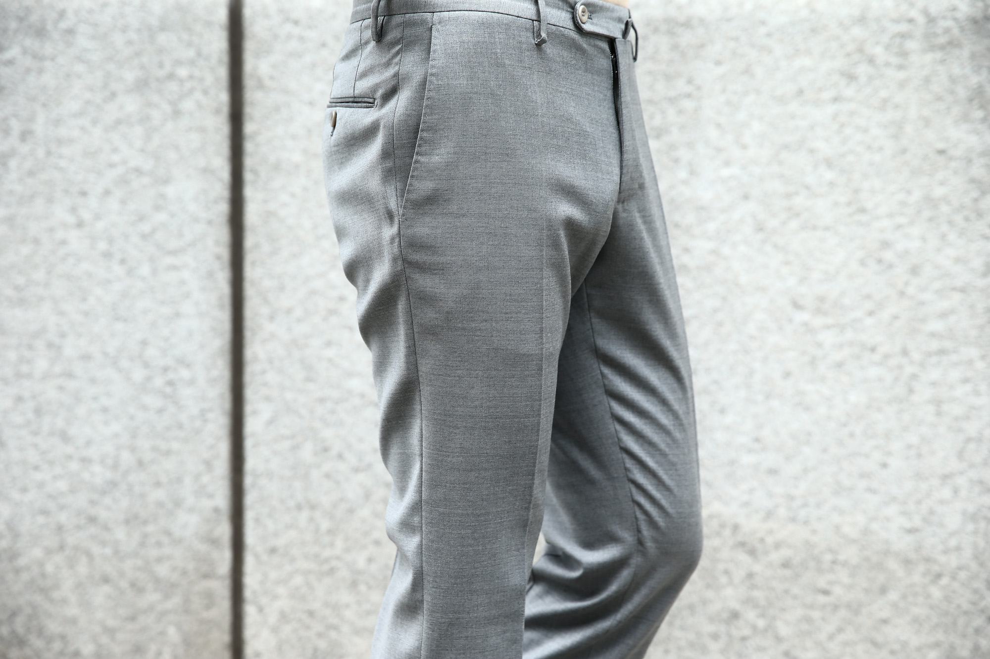 INCOTEX(インコテックス) N35 SLIM FIT (1NT035) スリムフィットS110’S HIGH COMFORT BATAVIA ストレッチ サージウール スラックス 【GRAY / グレー・902】 2017 秋冬新作 incotex インコテックス グレスラ 愛知　名古屋 Alto e Diritto アルト エ デリット