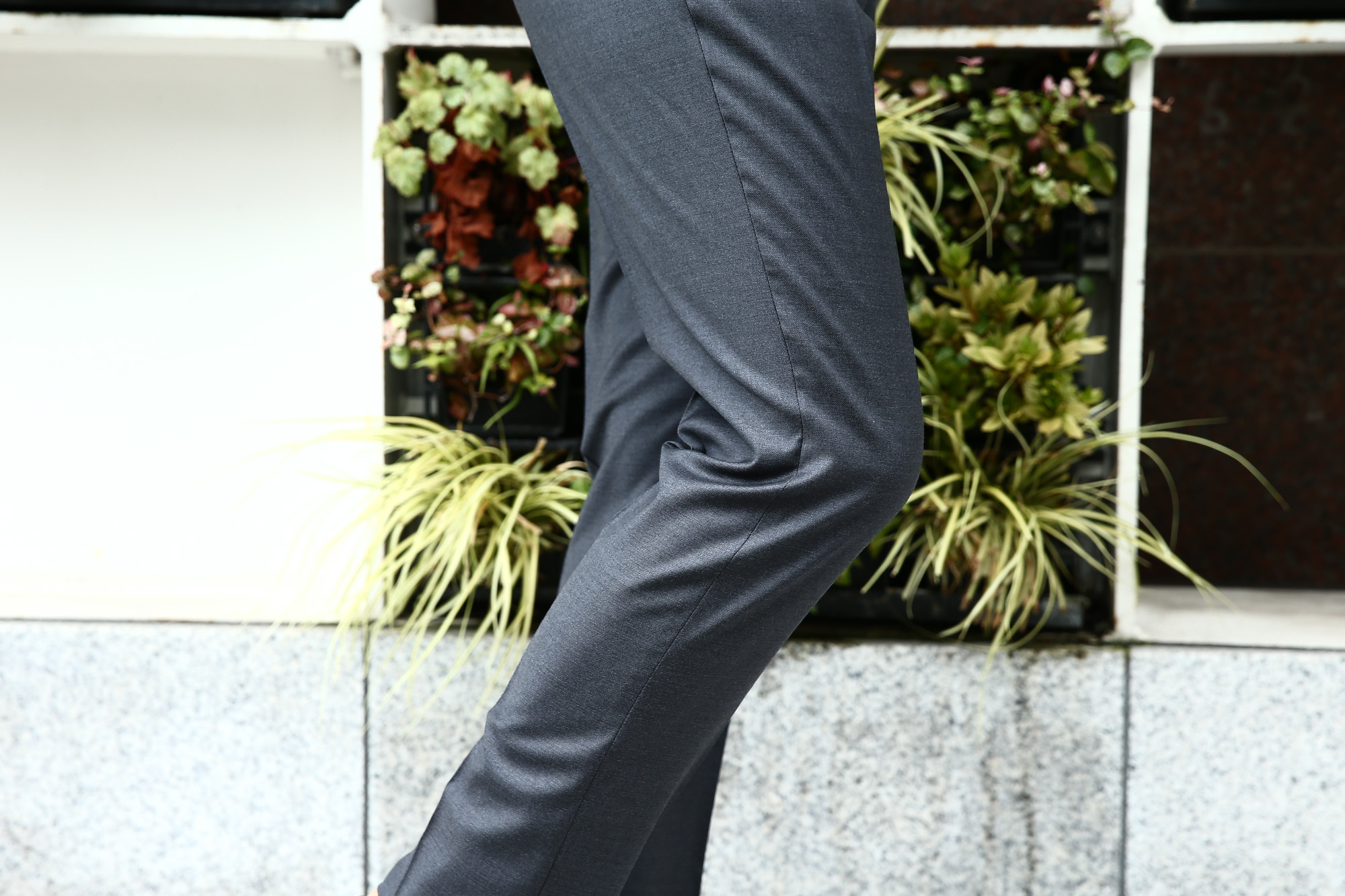 INCOTEX(インコテックス) N35 SLIM FIT (1NT035) スリムフィットS110’S HIGH COMFORT BATAVIA ストレッチ サージウール スラックス 【MEDIUM GRAY / ミディアムグレー・910】 2017 秋冬新作 incotex インコテックス グレスラ 愛知　名古屋 Alto e Diritto アルト エ デリット