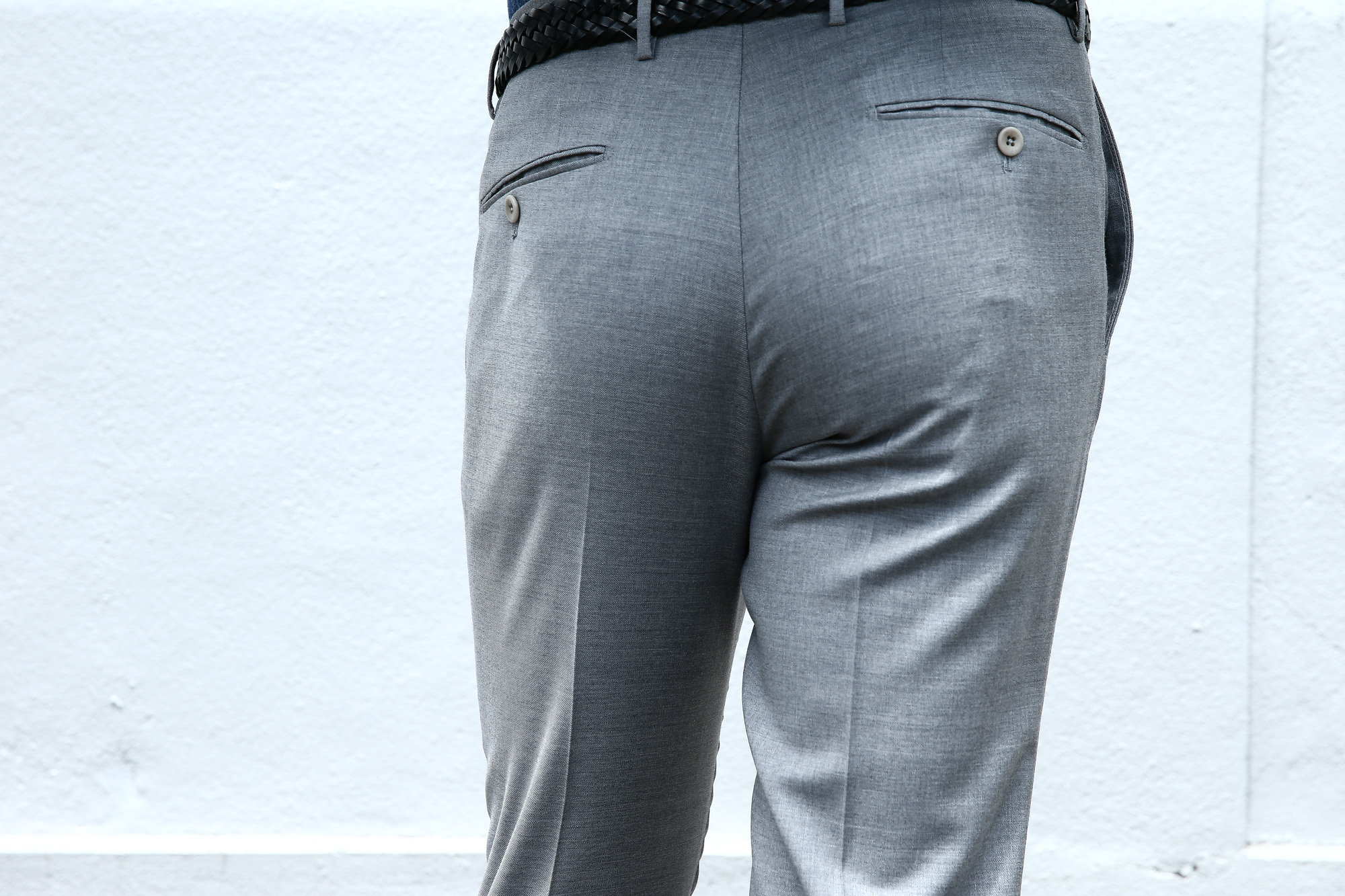 INCOTEX(インコテックス) N35 SLIM FIT (1NT035) スリムフィットS110’S HIGH COMFORT BATAVIA ストレッチ サージウール スラックス 【GRAY // グレー・902】 2017 秋冬新作 incotex インコテックス グレスラ 愛知　名古屋 Alto e Diritto アルト エ デリット