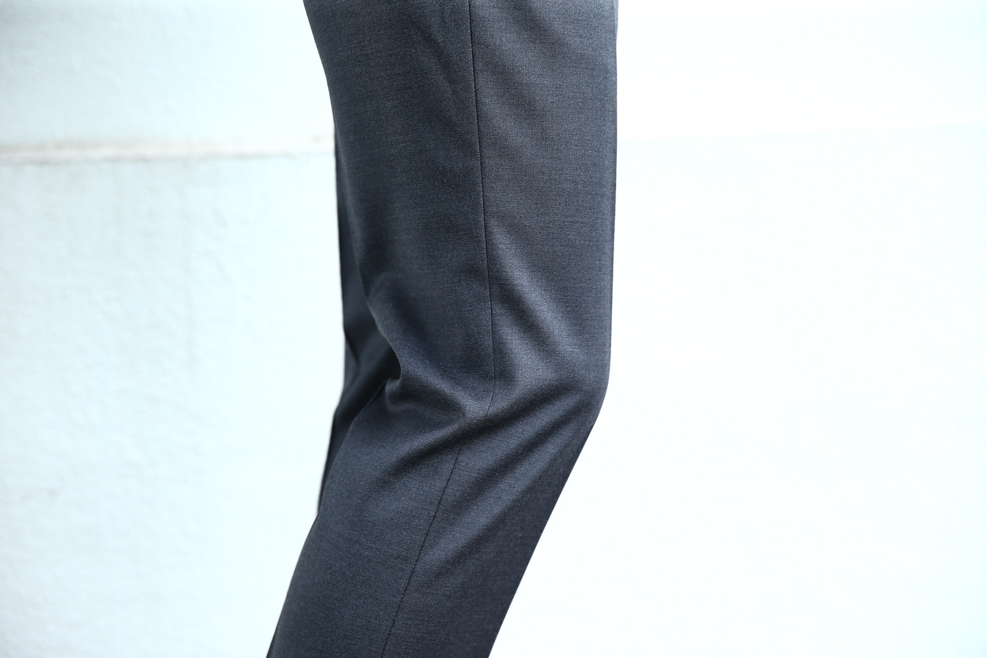 INCOTEX(インコテックス) N35 SLIM FIT (1NT035) スリムフィットS110’S HIGH COMFORT BATAVIA ストレッチ サージウール スラックス 【MEDIUM GRAY // ミディアムグレー・910】 2017 秋冬新作 incotex インコテックス グレスラ 愛知　名古屋 Alto e Diritto アルト エ デリット