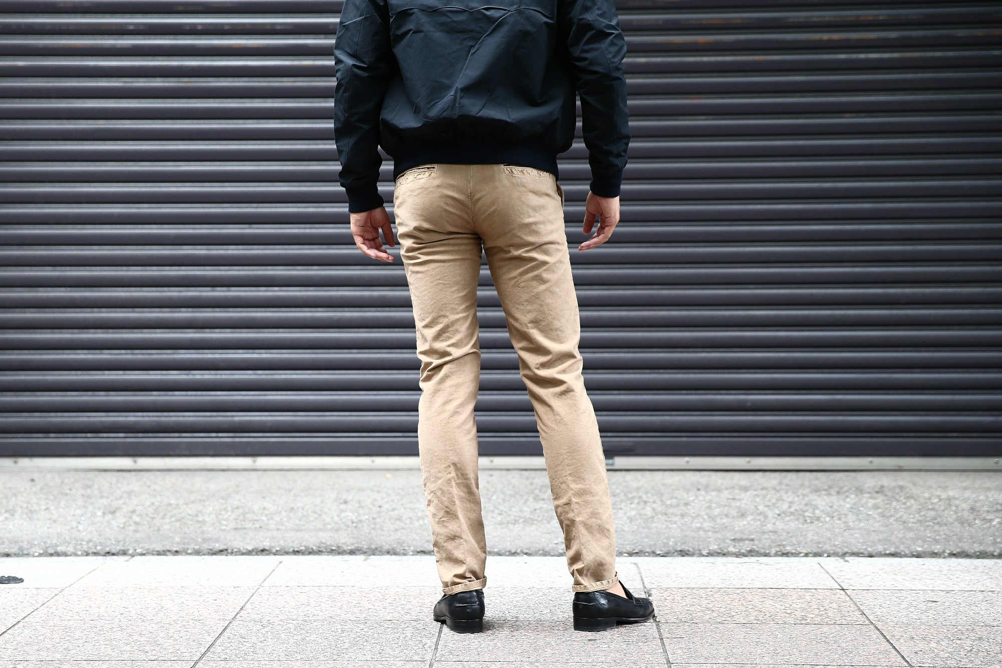 【INCOTEX SLACKS // インコテックススラックス】1ST603 SLIM FIT スリムフィット TRICOCHINO STRETCH ガーメントダイ ストレッチ コットントラウザー チノパンツ 【BEIGE / ベージュ・523】 2017 秋冬新作 incotex インコテックス グレスラ 愛知　名古屋 Alto e Diritto アルト エ デリット