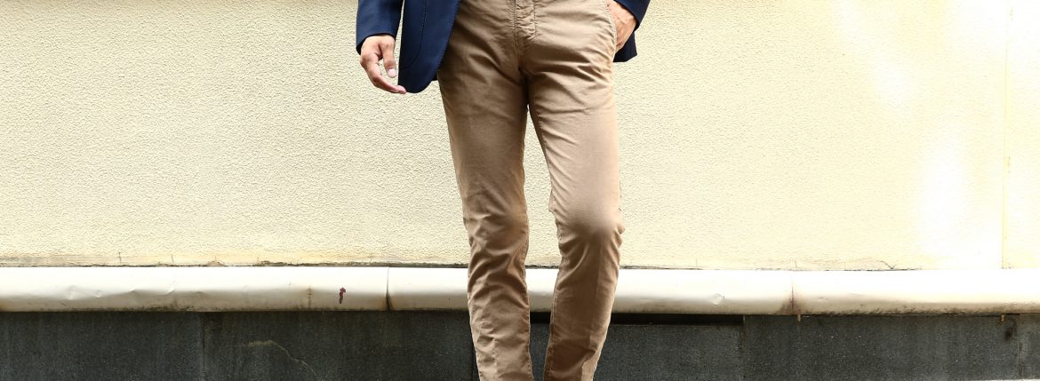 【INCOTEX SLACKS // インコテックススラックス】1ST603 SLIM FIT スリムフィット TRICOCHINO STRETCH ガーメントダイ ストレッチ コットントラウザー チノパンツ BEIGE (ベージュ・523) 2017 秋冬新作 incotex インコテックス グレスラ 愛知　名古屋 ZODIAC ゾディアック