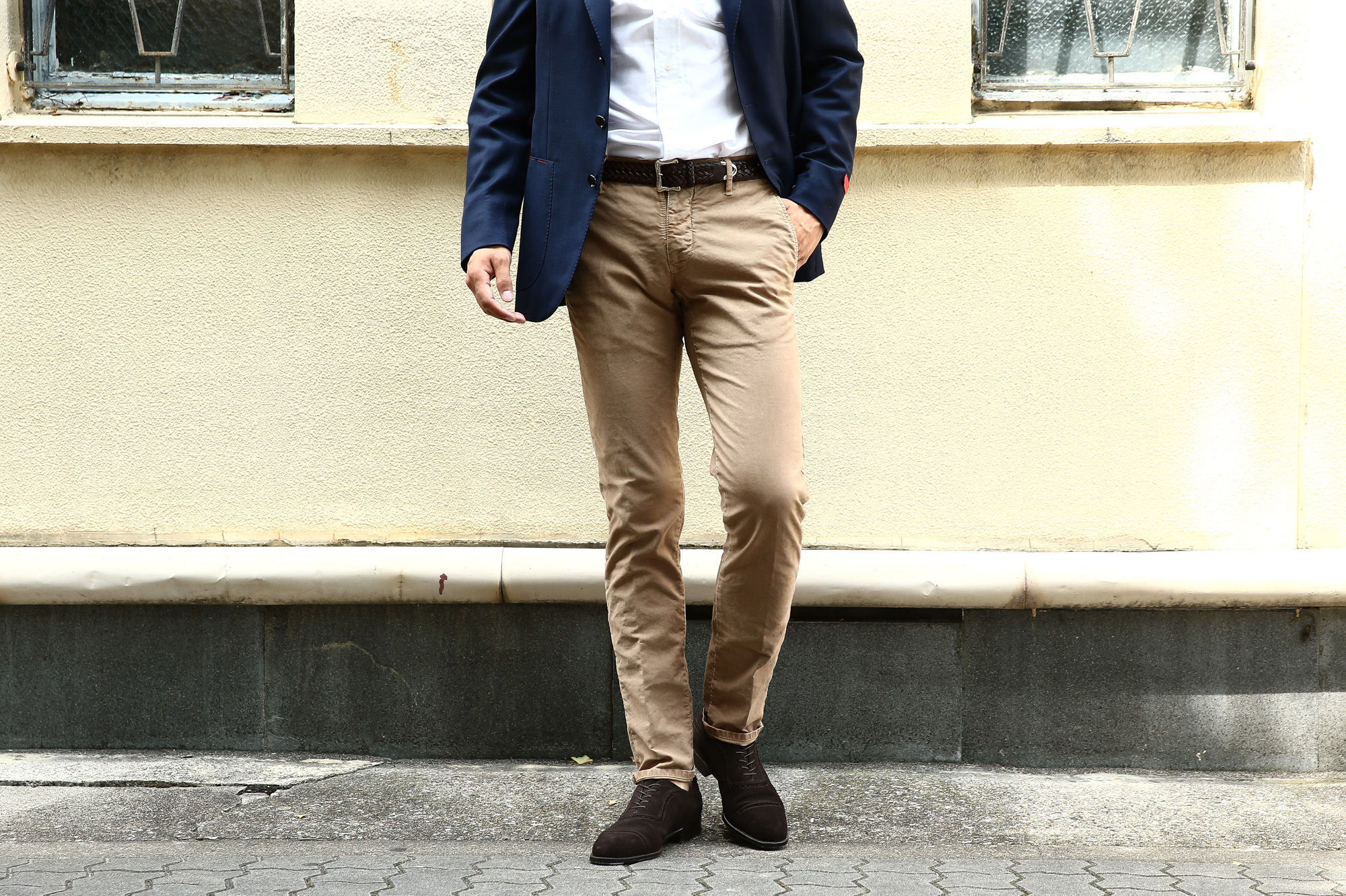 【INCOTEX SLACKS // インコテックススラックス】1ST603 SLIM FIT スリムフィット TRICOCHINO STRETCH ガーメントダイ  ストレッチ コットントラウザー チノパンツ BEIGE (ベージュ・523) 2017 秋冬新作 incotex インコテックス グレスラ 愛知　名古屋 Alto e Diritto アルト エ デリット