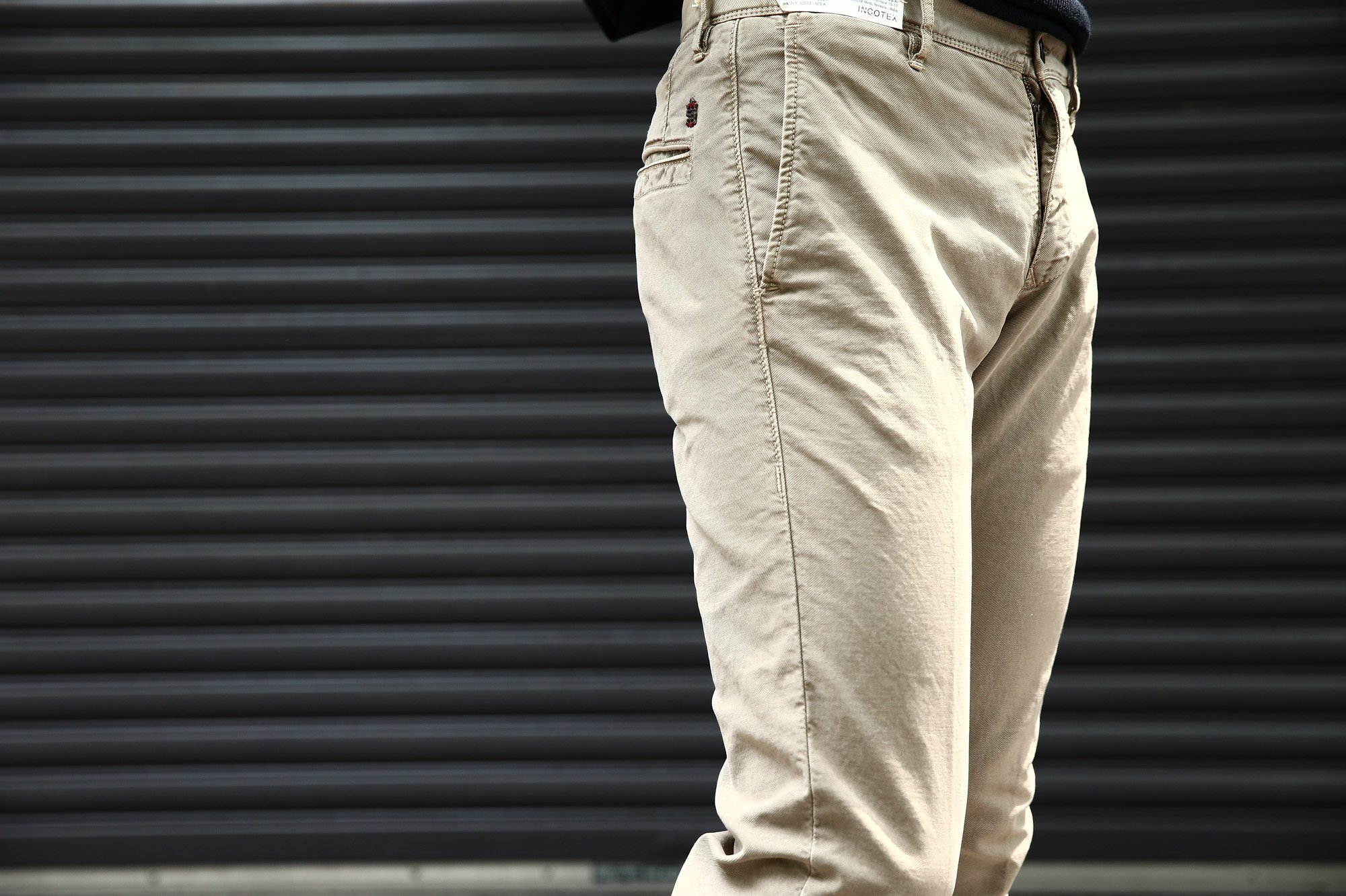 【INCOTEX SLACKS // インコテックススラックス】1ST603 SLIM FIT スリムフィット TRICOCHINO STRETCH ガーメントダイ  ストレッチ コットントラウザー チノパンツ GREGE (グレージュ・421) 2017 秋冬新作 incotex インコテックス グレスラ 愛知　名古屋 Alto e Diritto アルト エ デリット