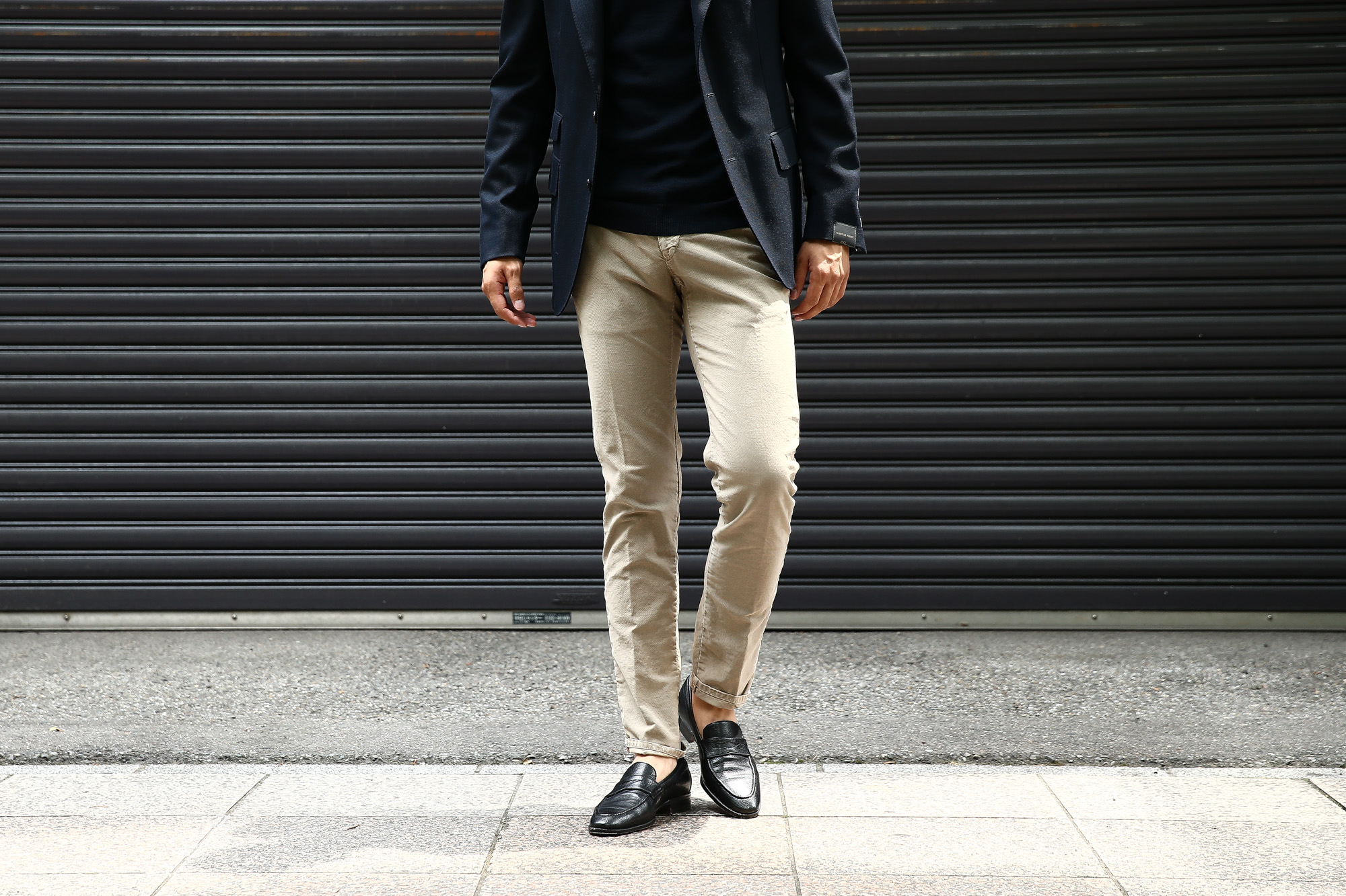 【INCOTEX SLACKS // インコテックススラックス】1ST603 SLIM FIT スリムフィット TRICOCHINO STRETCH ガーメントダイ  ストレッチ コットントラウザー チノパンツ GREGE (グレージュ・421) 2017 秋冬新作 incotex インコテックス グレスラ 愛知　名古屋 Alto e Diritto アルト エ デリット