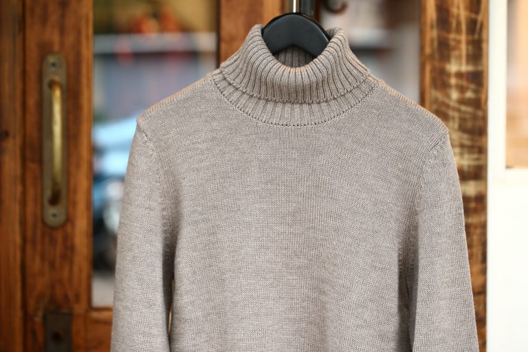 ZANONE (ザノーネ) Turtle Neck Sweater タートルネックセーター VIRGIN WOOL 100% ミドルゲージ