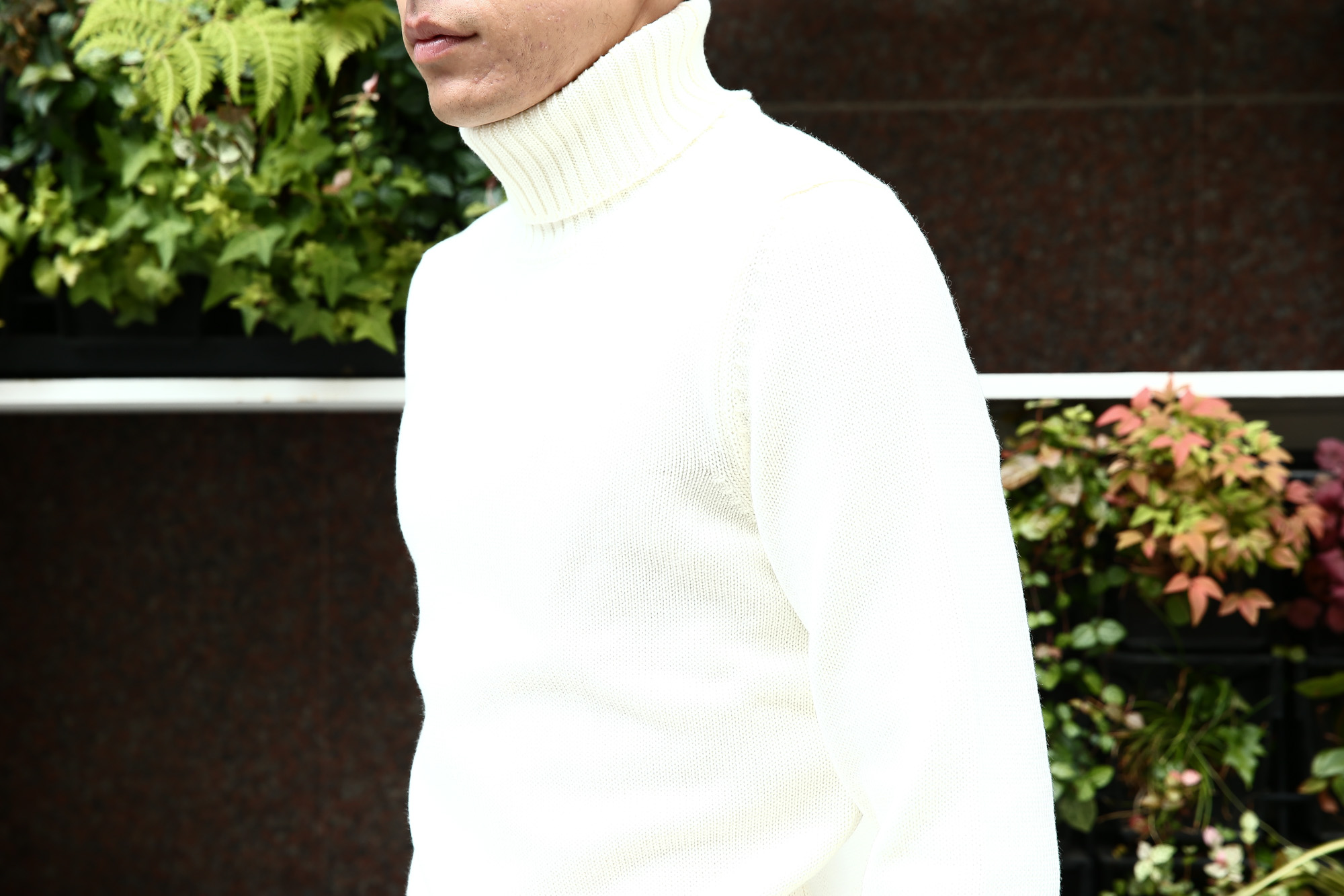 【ZANONE / ザノーネ】 Turtle Neck Sweater タートルネックセーター VIRGIN WOOL 100% ミドルゲージ ウールニット セーター OFF WHITE (オフホワイト・Z3623) made in italy (イタリア製) 2017 秋冬新作 zanone ザノーネ 愛知 名古屋 Alto e Diritto アルト エ デリット タートルネック