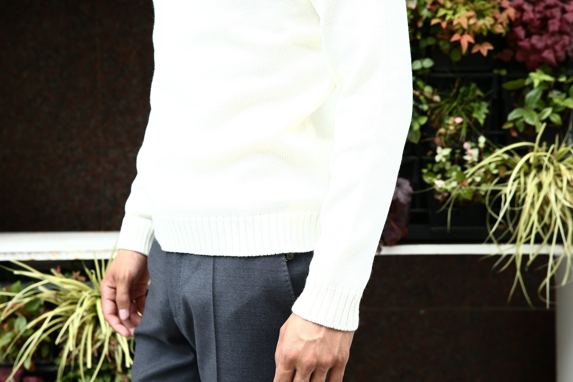 【ZANONE / ザノーネ】 Turtle Neck Sweater タートルネックセーター VIRGIN WOOL 100% ミドルゲージ ウールニット セーター OFF WHITE (オフホワイト・Z3623) made in italy (イタリア製) 2017 秋冬新作 zanone ザノーネ 愛知 名古屋 Alto e Diritto アルト エ デリット タートルネック