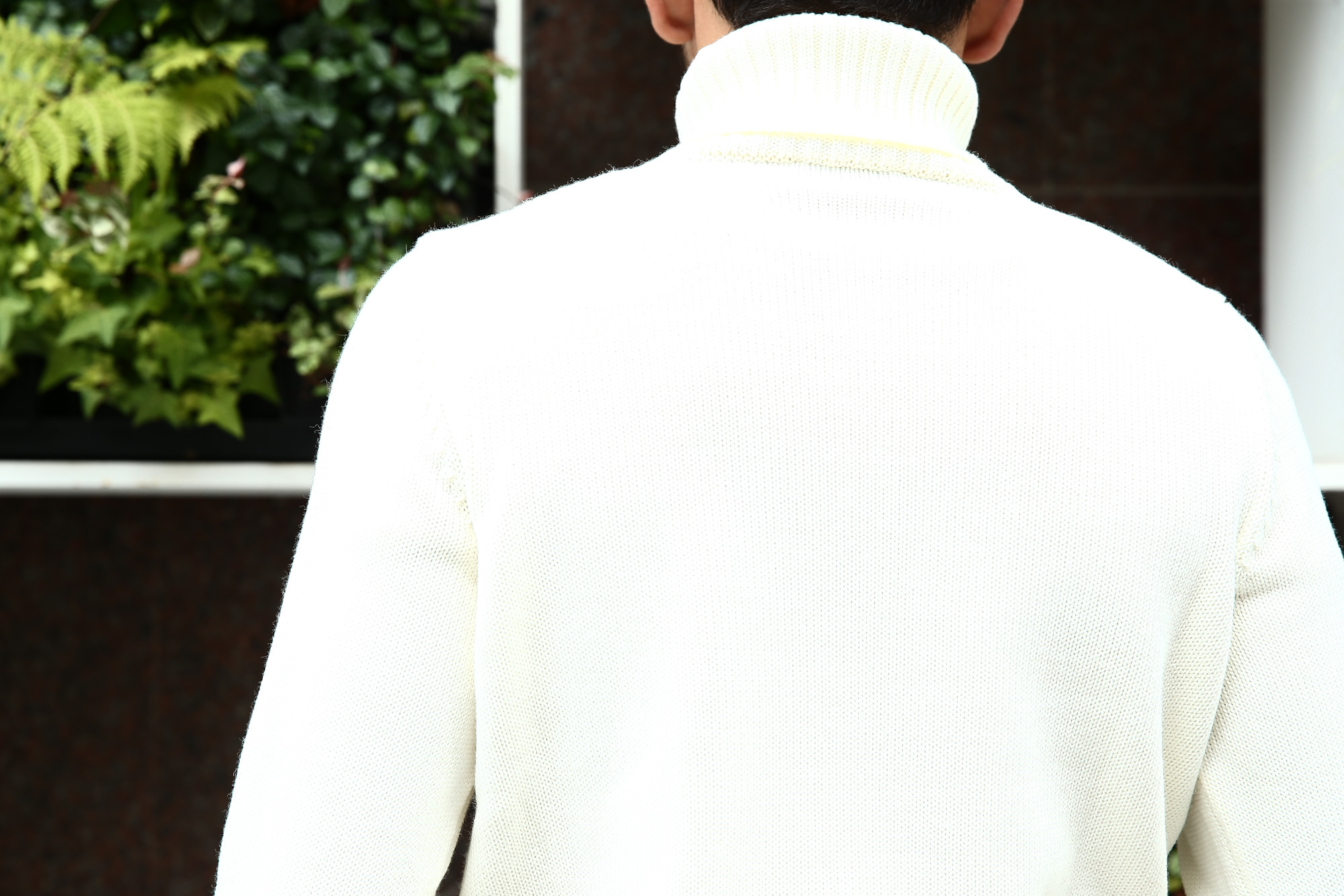 【ZANONE / ザノーネ】 Turtle Neck Sweater タートルネックセーター VIRGIN WOOL 100% ミドルゲージ ウールニット セーター OFF WHITE (オフホワイト・Z3623) made in italy (イタリア製) 2017 秋冬新作 zanone ザノーネ 愛知 名古屋 Alto e Diritto アルト エ デリット タートルネック