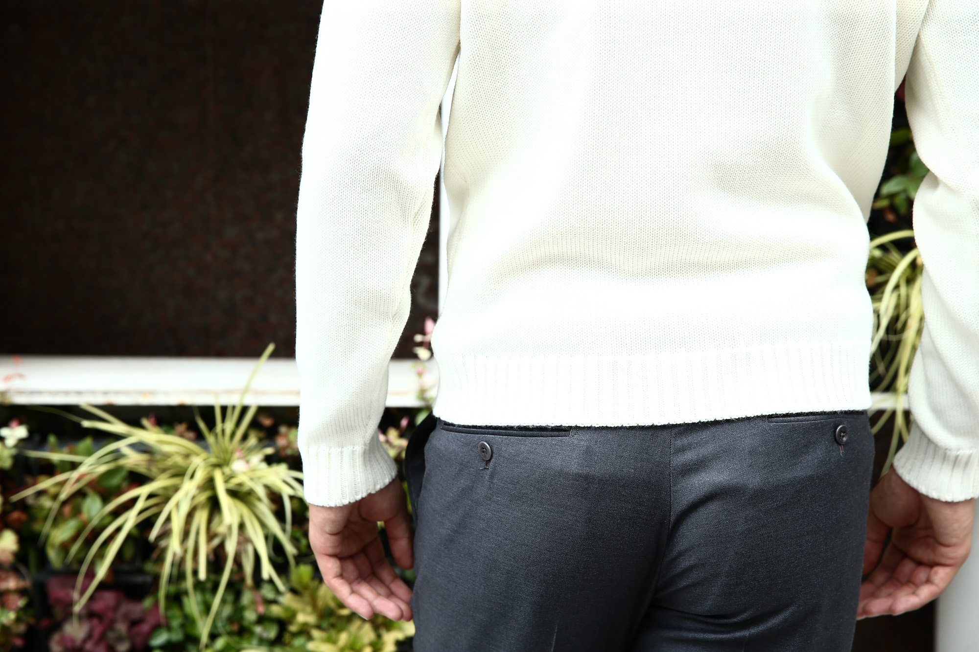 【ZANONE / ザノーネ】 Turtle Neck Sweater タートルネックセーター VIRGIN WOOL 100% ミドルゲージ ウールニット セーター OFF WHITE (オフホワイト・Z3623) made in italy (イタリア製) 2017 秋冬新作 zanone ザノーネ 愛知 名古屋 Alto e Diritto アルト エ デリット タートルネック