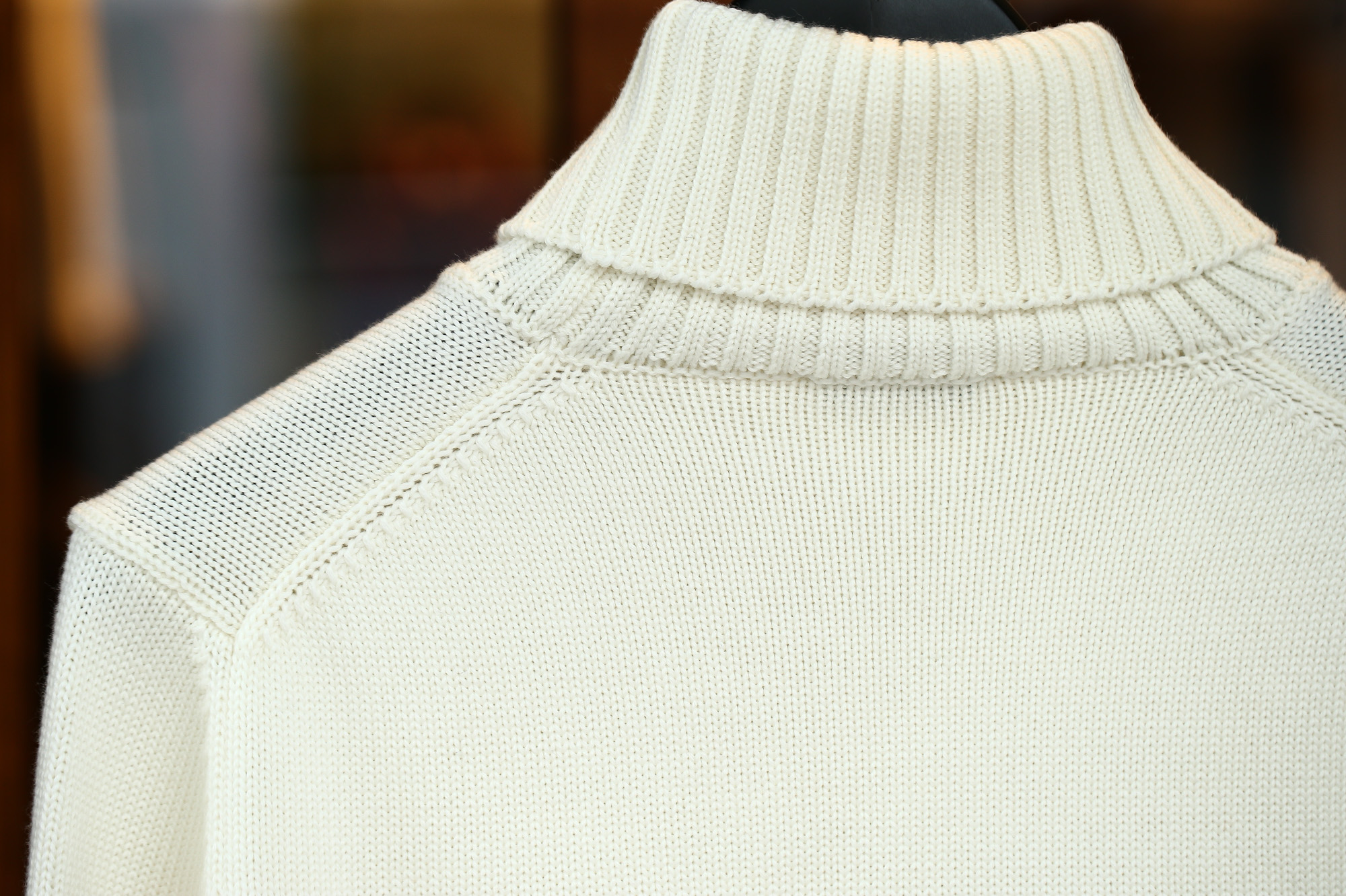 ZANONE (ザノーネ) Turtle Neck Sweater タートルネックセーター VIRGIN WOOL 100% ミドルゲージ ウールニット セーター OFF WHITE (オフホワイト・Z3623) made in italy (イタリア製) 2017 秋冬新作 zanone ザノーネ 愛知 名古屋 Alto e Diritto アルト エ デリット タートルネック