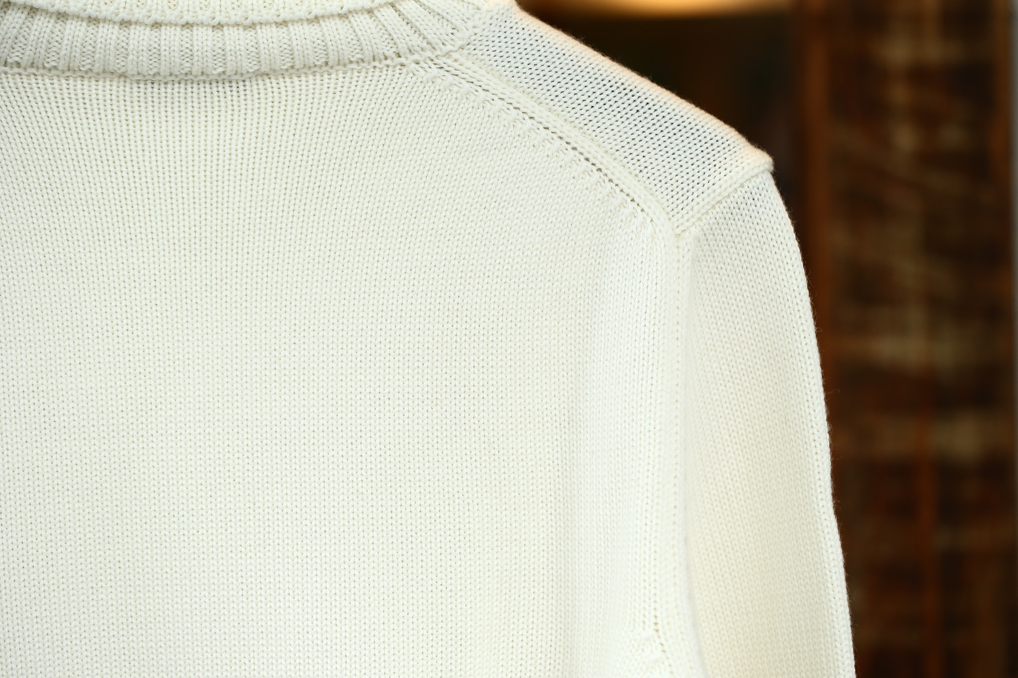 ZANONE (ザノーネ) Turtle Neck Sweater タートルネックセーター VIRGIN WOOL 100% ミドルゲージ ウールニット セーター OFF WHITE (オフホワイト・Z3623) made in italy (イタリア製) 2017 秋冬新作 zanone ザノーネ 愛知 名古屋 Alto e Diritto アルト エ デリット タートルネック