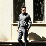 【Cruciani / クルチアーニ】 Turtle Neck Sweater (タートルネックセーター) WOOL 100% 27ゲージ＆9ゲージ ハイゲージウールニット セーター GRAY (グレー・1095) made in italy (イタリア製) 2017 秋冬新作のイメージ