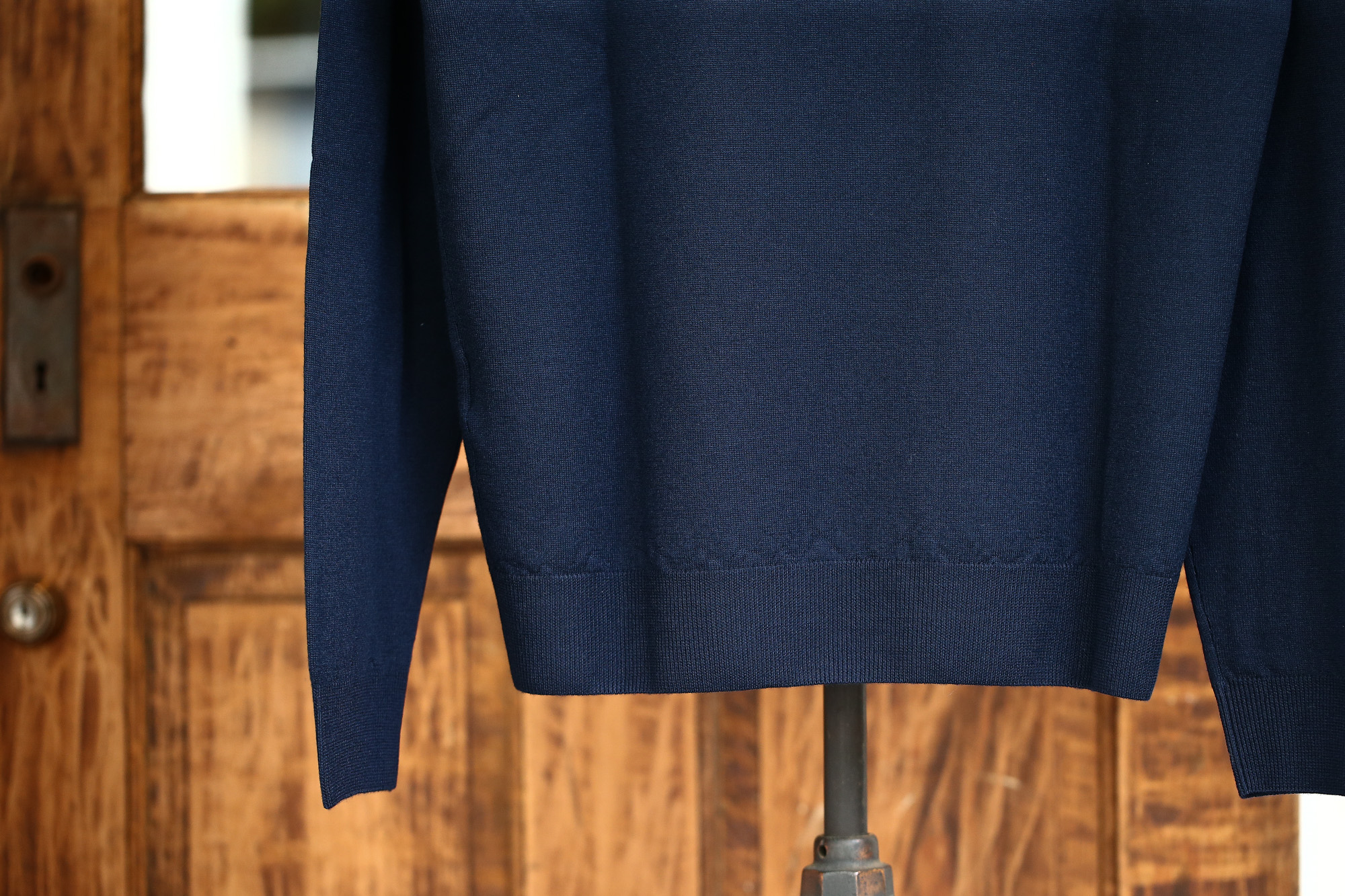 Cruciani (クルチアーニ) Turtle Neck Sweater (タートルネックセーター) WOOL 100% 27ゲージ＆9ゲージ ハイゲージウールニット セーター NAVY (ネイビー・8800) made in italy (イタリア製) 2017 秋冬新作 cruciani クルチアーニ 愛知 名古屋 タートルネック