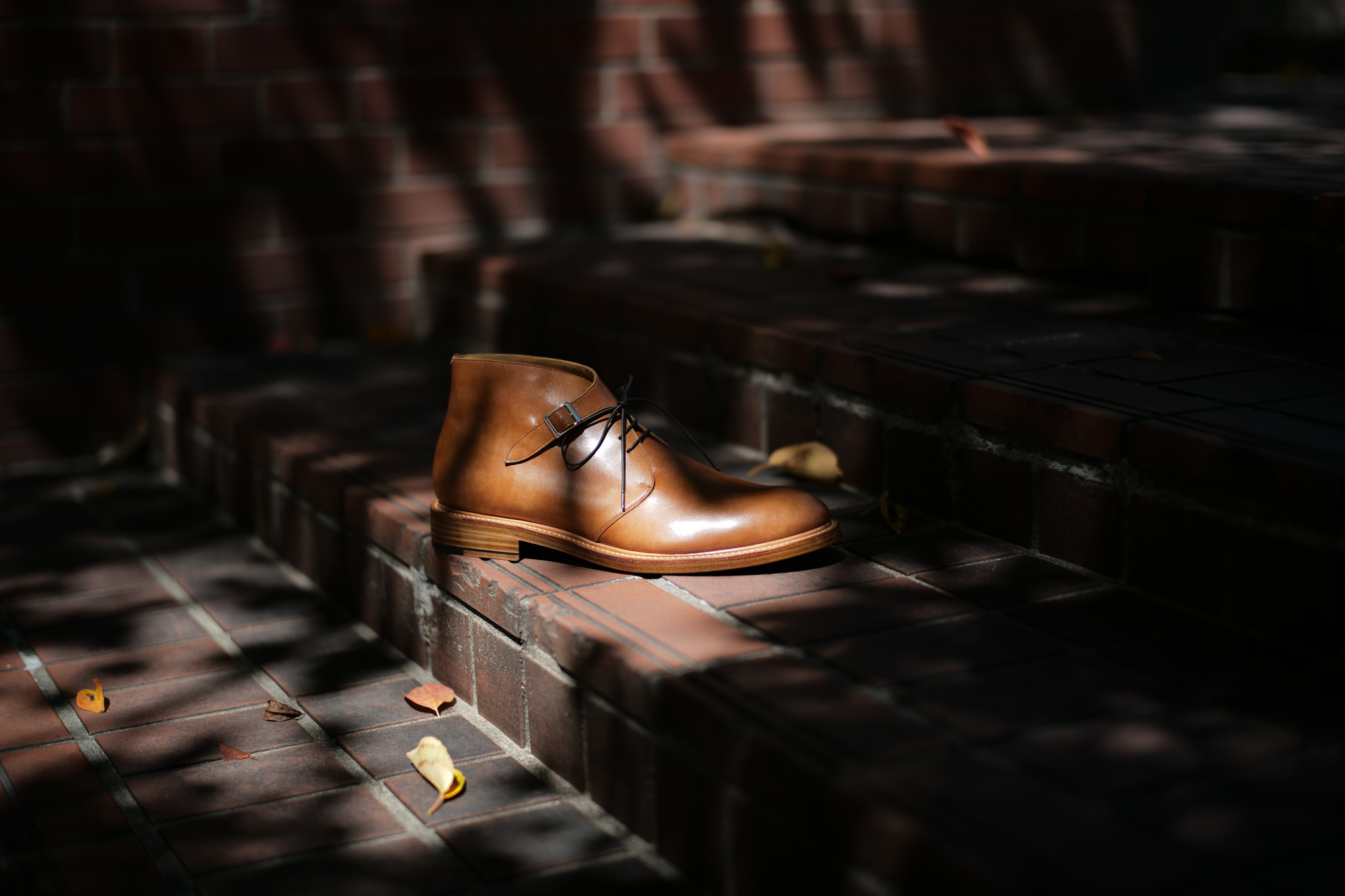 Cuervo (クエルボ)  【2018 SS NEW MODEL】Derringer (デリンジャー) 【Japan Museum Calf Leather//ジャパン ミュージアムカーフレザー】 Goodyear Welt Process Double Leather Sole  Chukkaboots NEW GOLD(ニューゴールド) MADE IN JAPAN 【Special Model 1st sample】　cuervoクエルボ チャッカブーツ 愛知 名古屋 Alto e Diritto アルト エ デリット 5.5,6,6.5,7,7.5,8,8.5,9,9.5