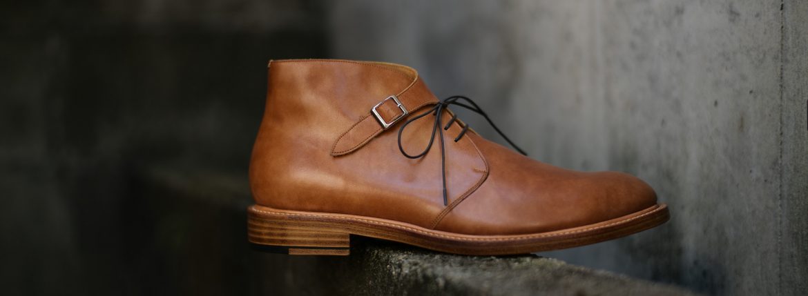 Cuervo (クエルボ) 【2018 SS NEW MODEL】Derringer (デリンジャー) 【Japan Museum Calf Leather/ジャパン ミュージアムカーフレザー】 Goodyear Welt Process Double Leather Sole Chukkaboots NEW GOLD(ニューゴールド) MADE IN JAPAN 【Special Model 1st sample】 cuervoクエルボ チャッカブーツ 愛知 名古屋 ZODIAC ゾディアック 5.5,6,6.5,7,7.5,8,8.5,9,9.5