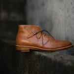 Cuervo (クエルボ)  【2018 SS NEW MODEL】Derringer (デリンジャー) 【Japan Museum Calf Leather/ジャパン ミュージアムカーフレザー】 Goodyear Welt Process Double Leather Sole  Chukkaboots NEW GOLD(ニューゴールド) MADE IN JAPAN 【Special Model 1st sample】のイメージ