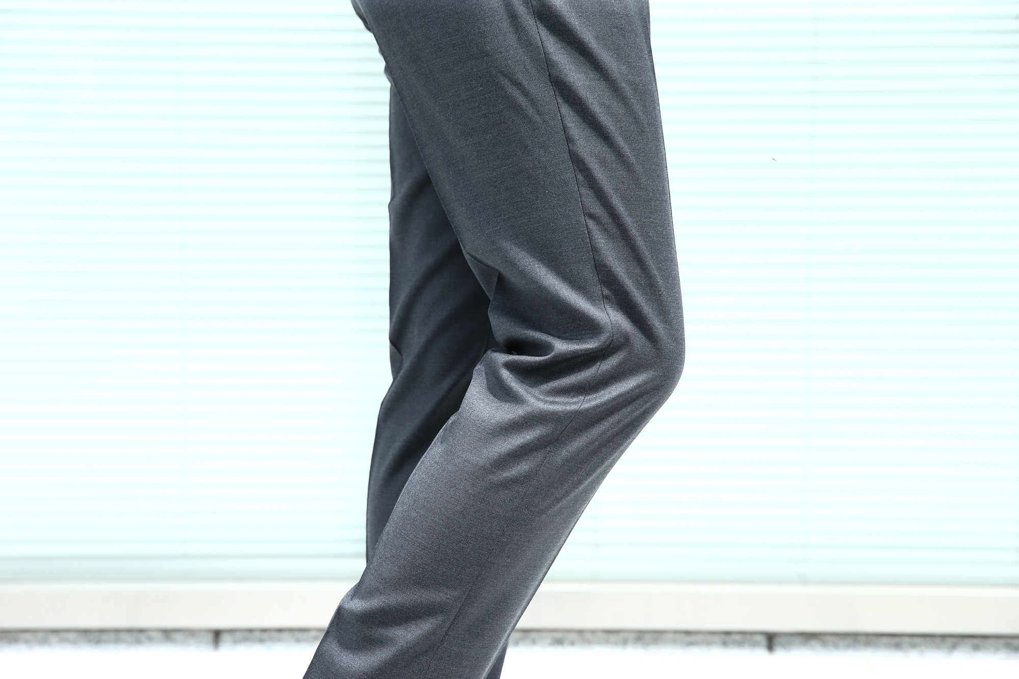 【INCOTEX // インコテックス】 N35 SLIM FIT (1NT035) スリムフィットS110’S HIGH COMFORT BATAVIA ストレッチ サージウール スラックス 【MEDIUM GRAY // ミディアムグレー・910】 2017 秋冬新作 incotex インコテックス グレスラ 愛知　名古屋 Alto e Diritto アルト エ デリット