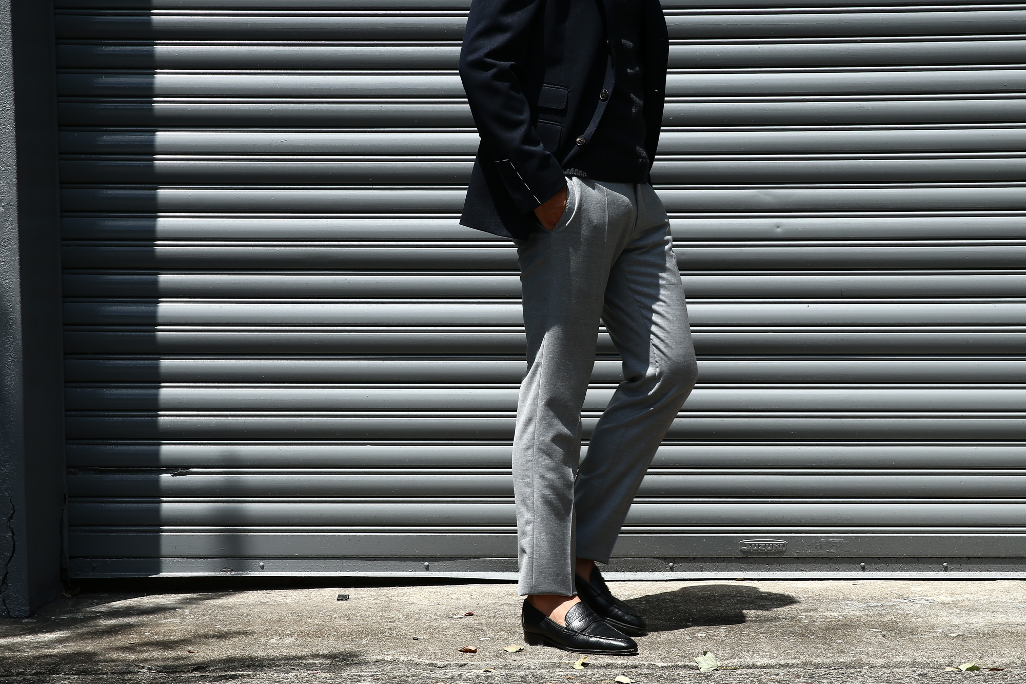 【INCOTEX // インコテックス】 N35 SLIM FIT (1NT035) スリムフィットS110’S HIGH COMFORT BATAVIA ストレッチ サージウール スラックス 【GRAY // グレー・902】 2017 秋冬新作 incotex インコテックス グレスラ 愛知　名古屋 Alto e Diritto アルト エ デリット