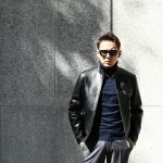 JACQUESMARIEMAGE (ジャックマリーマージュ) 【TAOS / タオス】 Dennis Hopper (デニス・ホッパー) STERLING SILVER ウェリントン型 アイウェア サングラス NOIR (ノワール) HANDCRAFTED IN JAPAN 2017 秋冬新作のイメージ