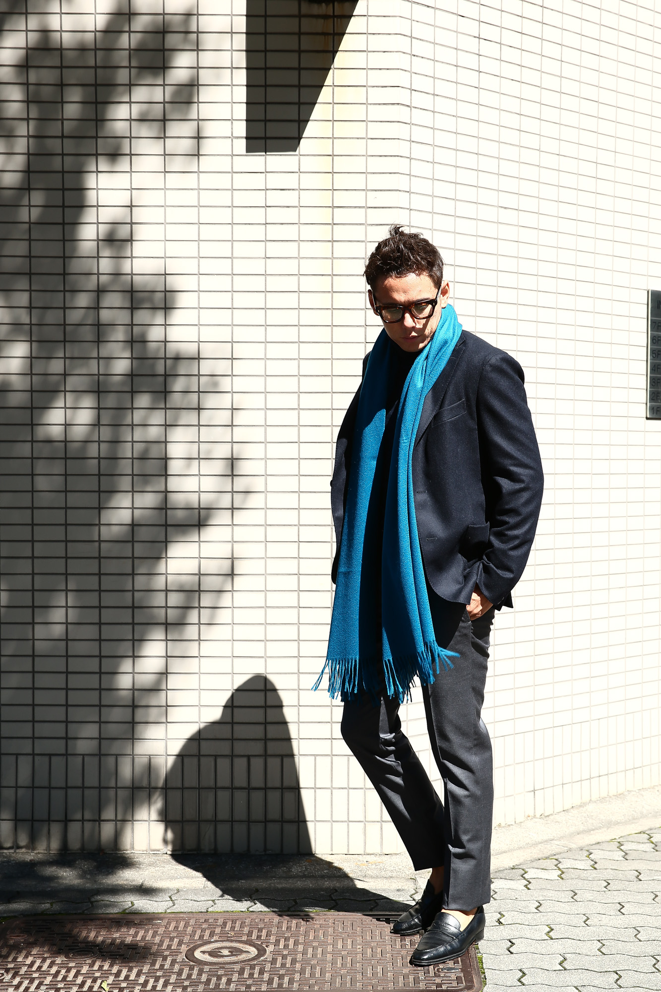 【Johnstons // ジョンストンズ】 WA56 STOLE Cashmere 100% カシミア 大判 ストール PEACOCK (ピーコック・SC7140) Made in Scotland (スコットランド製) 2017秋冬新作 johnstons ジョンストンズ 愛知　名古屋 Alto e Diritto アルト エ デリット WA56 WA57 大判 ストール カシミア ウール ニットウェア CASHIMERE　CAMEL HAIR　キャメルヘアー  LAMBS WOOL  MERINO WOOL メリノウール ストール マフラー ショールカラー ニット クルーニット タートルニット　SE7234　Merlot　SE7233 Port　SD4415 Nightshade　HA0200 Light Grey　SB0026 Powder　SB0204 Snow　HD0027 Vintage Blue　SD0707 Navy　SC7140 Peacock　SC0700 Tartan Green　SB1058 Cream　HB0333 otter　SB0311 Dark Camel　SA0000 White　HA0200 Light Grey　HA0501 Mid Gey　SA0900 Black