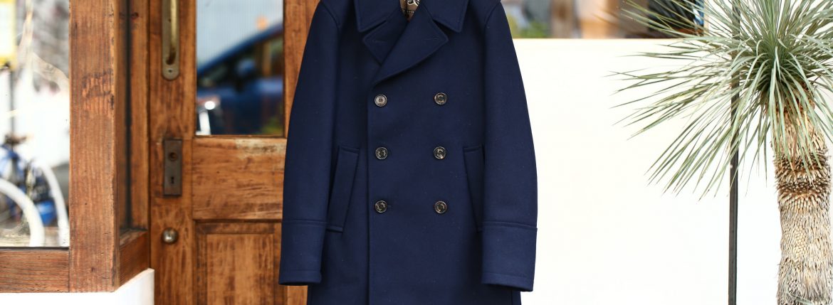 【Sealup // シーラップ】 GENOVA ジェノバ 50002JAP 7591 01 メルトンウール サーモアライニング ロングPコート Pコート ロング ピーコート NAVY (ネイビー・01) MADE IN ITALY(イタリア製) 2017 秋冬新作 sealup シーラップ 愛知 名古屋 ZODIAC ゾディアック セレクトショップ シーラップPコート コート 44,46,48,50,52