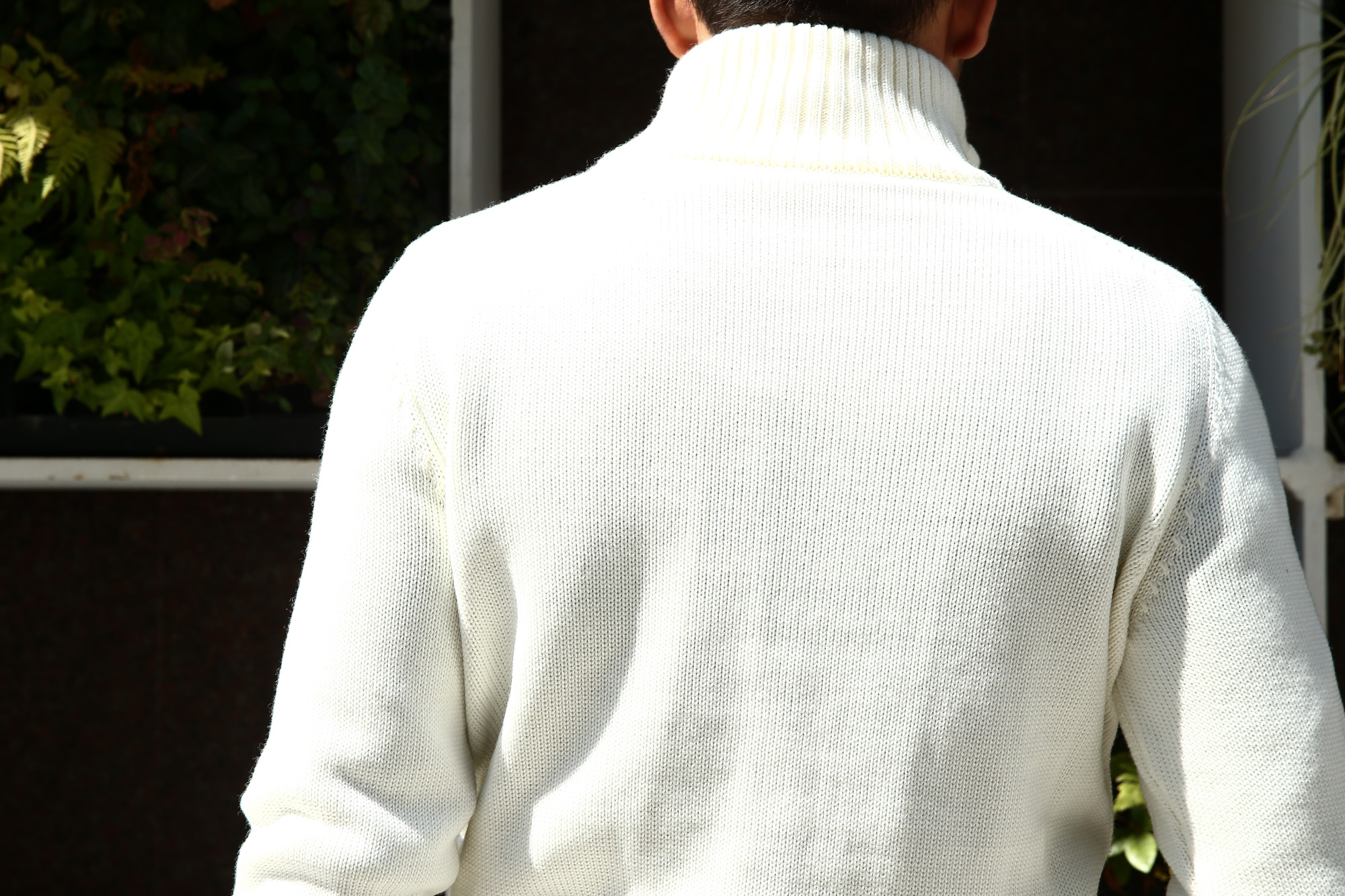 ZANONE(ザノーネ) 【CHIOTO KYOTO / キョウト キョート　】 810740 z0229 (ミドルゲージ ニット ジャケット) OFF WHITE (オフホワイト・Z3623) MADE IN ITALY(イタリア製) 2017 秋冬新作 zanone ザノーネ 愛知 名古屋 Alto e Diritto アルト エ デリット