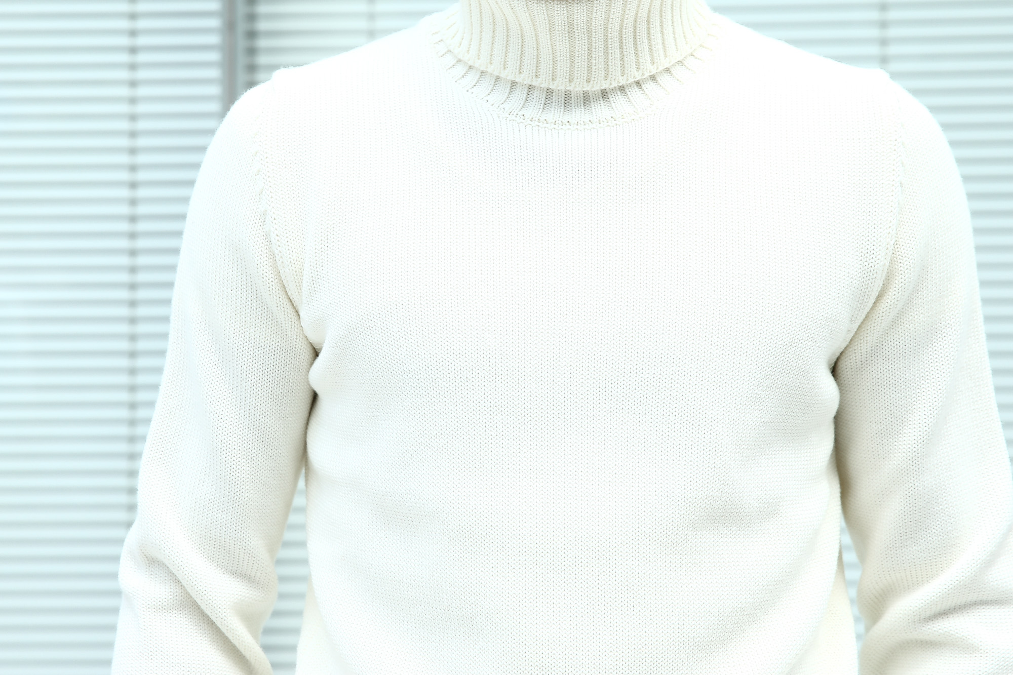 【ZANONE // ザノーネ】 Turtle Neck Sweater タートルネックセーター VIRGIN WOOL 100% ミドルゲージ ウールニット セーター OFF WHITE (オフホワイト・Z3623) made in italy (イタリア製) 2017 秋冬新作 zanone ザノーネ 愛知 名古屋 Alto e Diritto アルト エ デリット タートルネック