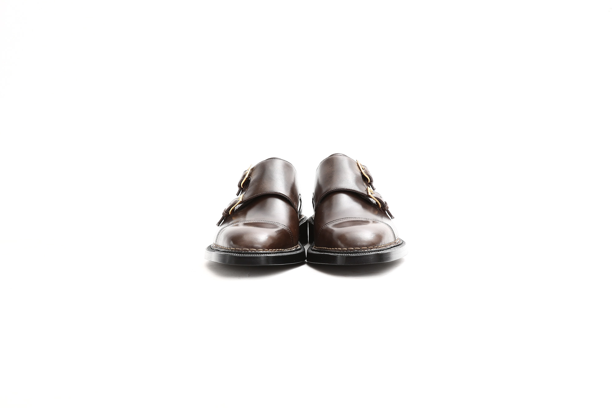 ENZO BONAFE × HIROSHI TSUBOUCHI × Alto e Diritto(エンツォボナフェ × ヒロシツボウチ × アルト エ デリット) 【ART.EB-02】 Double Monk Strap Shoes Bonaudo Museum Calf Leather ボナウド社 ミュージアムカーフ Norwegian Welted Process ノルベジェーゼ製法 ダブルモンクストラップシューズ PEWTER (ピューター) made in italy (イタリア製)　2017 秋冬新作 【Special Model】enzobonafe hiroshitsubouchi エンツォボナフェ 愛知 名古屋 Alto e Diritto アルト エ デリット ダブルモンク