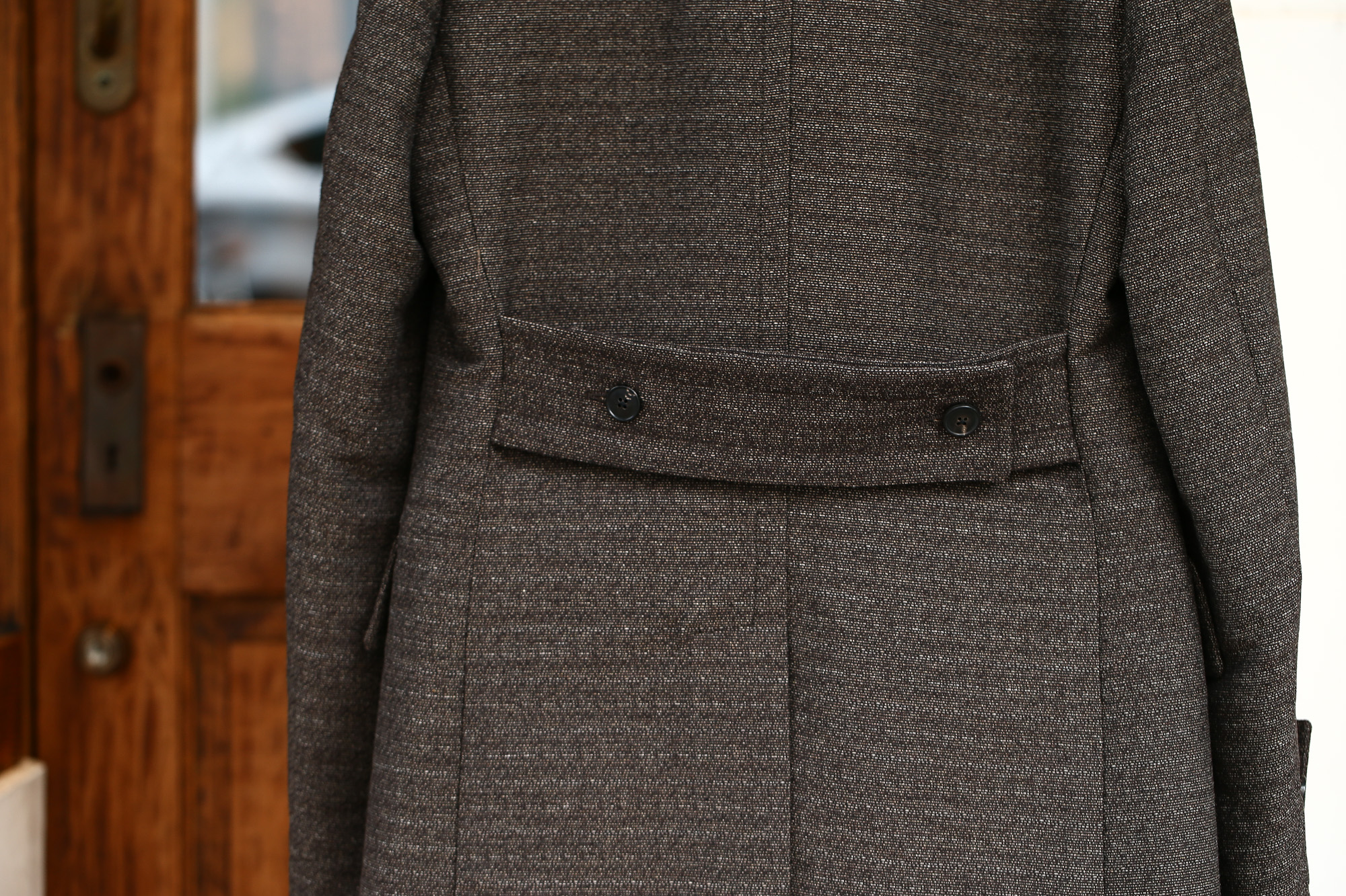 GABRIELE PASINI (ガブリエレ パジーニ) Pea coat (ピーコート) ウール ミドル丈 ダブル コート BROWN (ブラウン・438) Made in italy (イタリア製) 2017 秋冬新作 gabrielepasini カブリエレパジーニ Pコート 愛知 名古屋 Alto e Diritto アルト エ デリット