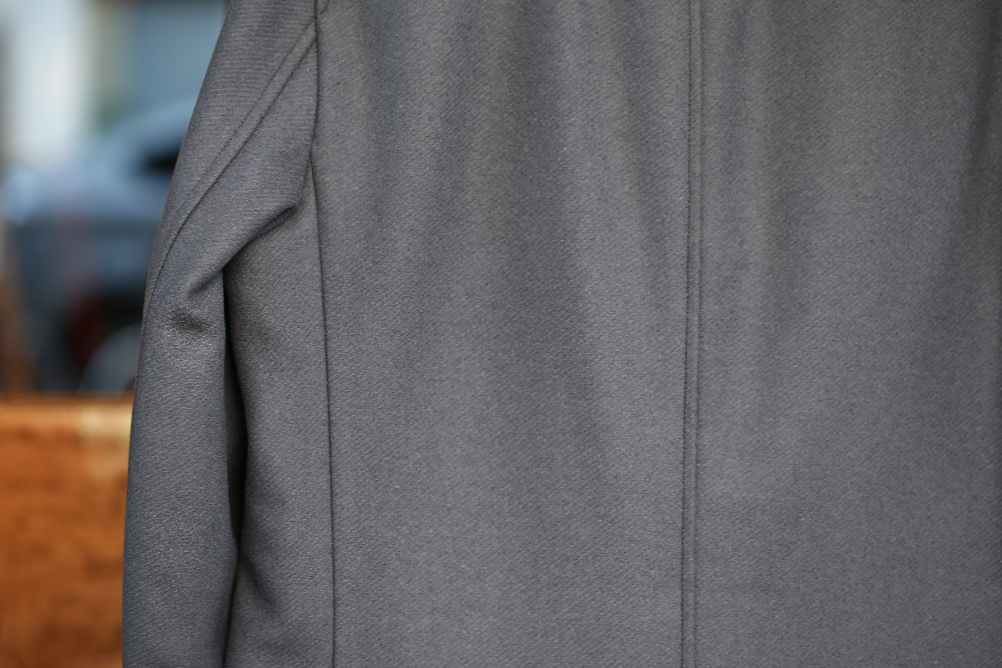 HERNO(ヘルノ) CA0045U Chester coat チェスターコート LANA DIAGONALE NYLON ULTRALIGHT 中綿入り ウールチェスターコート GRAY (グレー・9450) Made in italy (イタリア製) 2017 秋冬新作 愛知 名古屋 Alto e Diritto アルト エ デリット herno ヘルノ ダウンコート ビジネススタイル