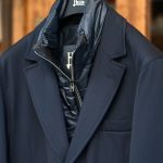 HERNO(ヘルノ) CA0057U Chester coat チェスターコート LoroPiana ロロピアーナ STORM SYSTEM WOOL HERNO TECH 中綿入り ウール チェスターコート NAVY (ネイビー・9290) Made in italy (イタリア製) 2017 秋冬新作のイメージ