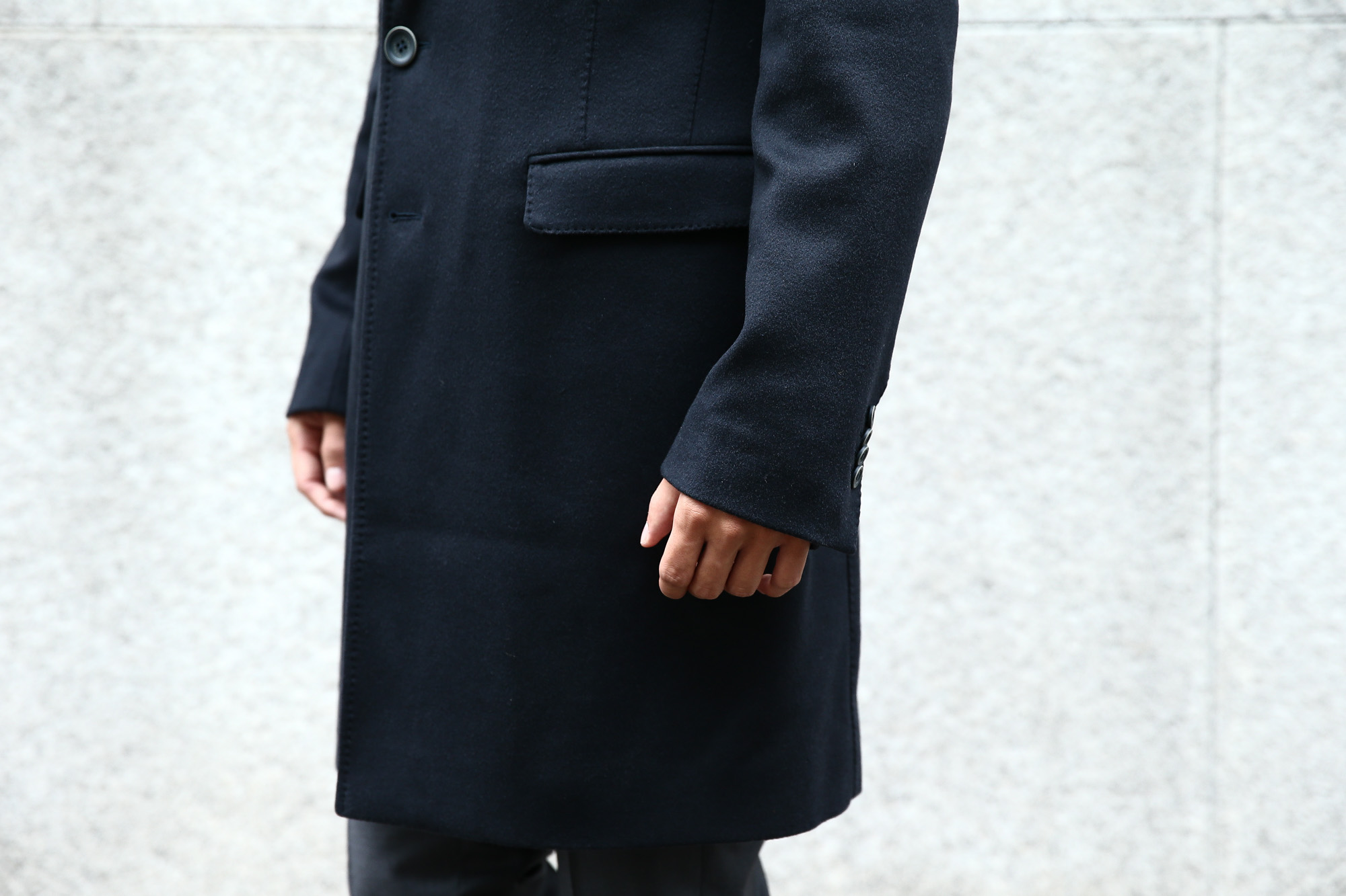 【HERNO / ヘルノ】 CA0058U Cashmere Chester coat カシミア チェスターコート PIACENZA ピアツェンツァ CASHMERE DROPGLIDE NYLON ULTRALIGHT 中綿入り カシミア チェスターコート NAVY (ネイビー・9200) Made in italy (イタリア製) 2017 秋冬新作 愛知 名古屋 Alto e Diritto アルト エ デリット herno ヘルノ ダウンコート ビジネススタイル